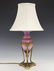 Steuben Oriental Poppy Lamp