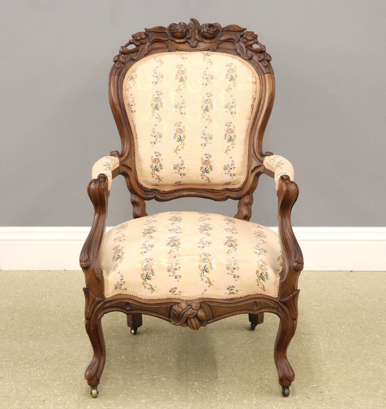 For Auction Victorian Gentleman's Chair (0083) on Jul 25, 2020