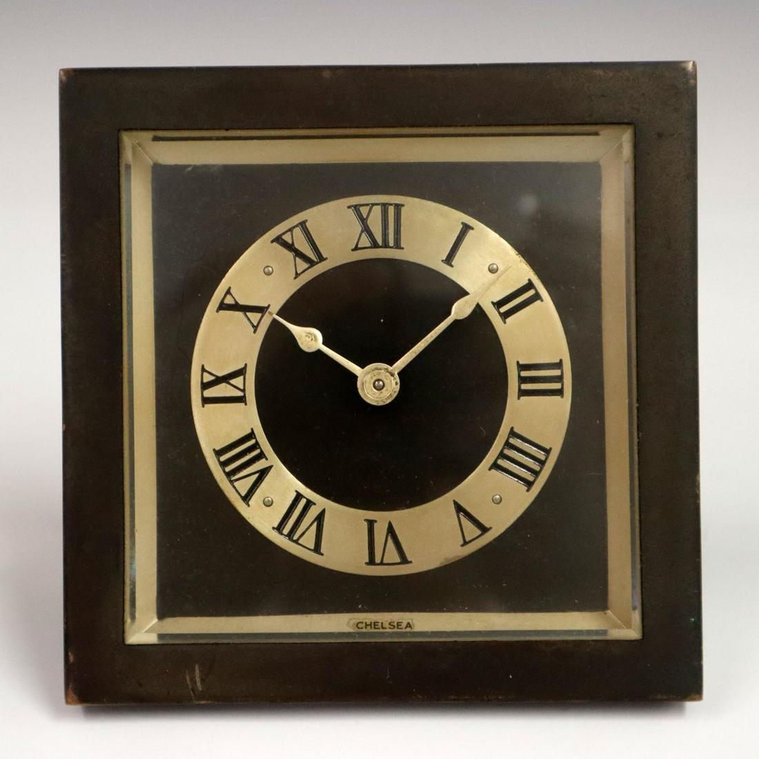 Chelsea Bronze Desk Clock (1 of 4)