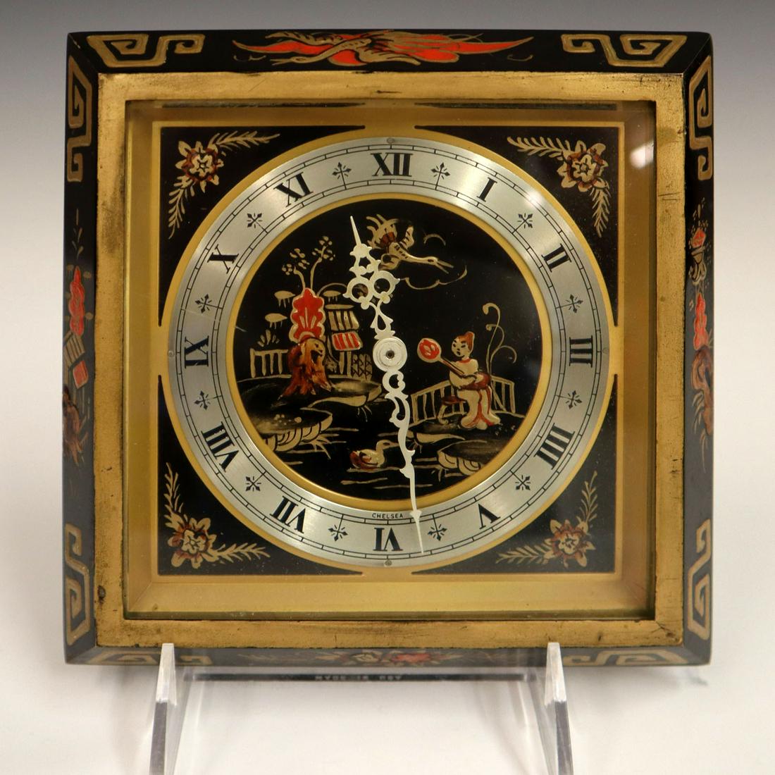Chelsea "Chinese Lacquer" Clock (1 of 3)