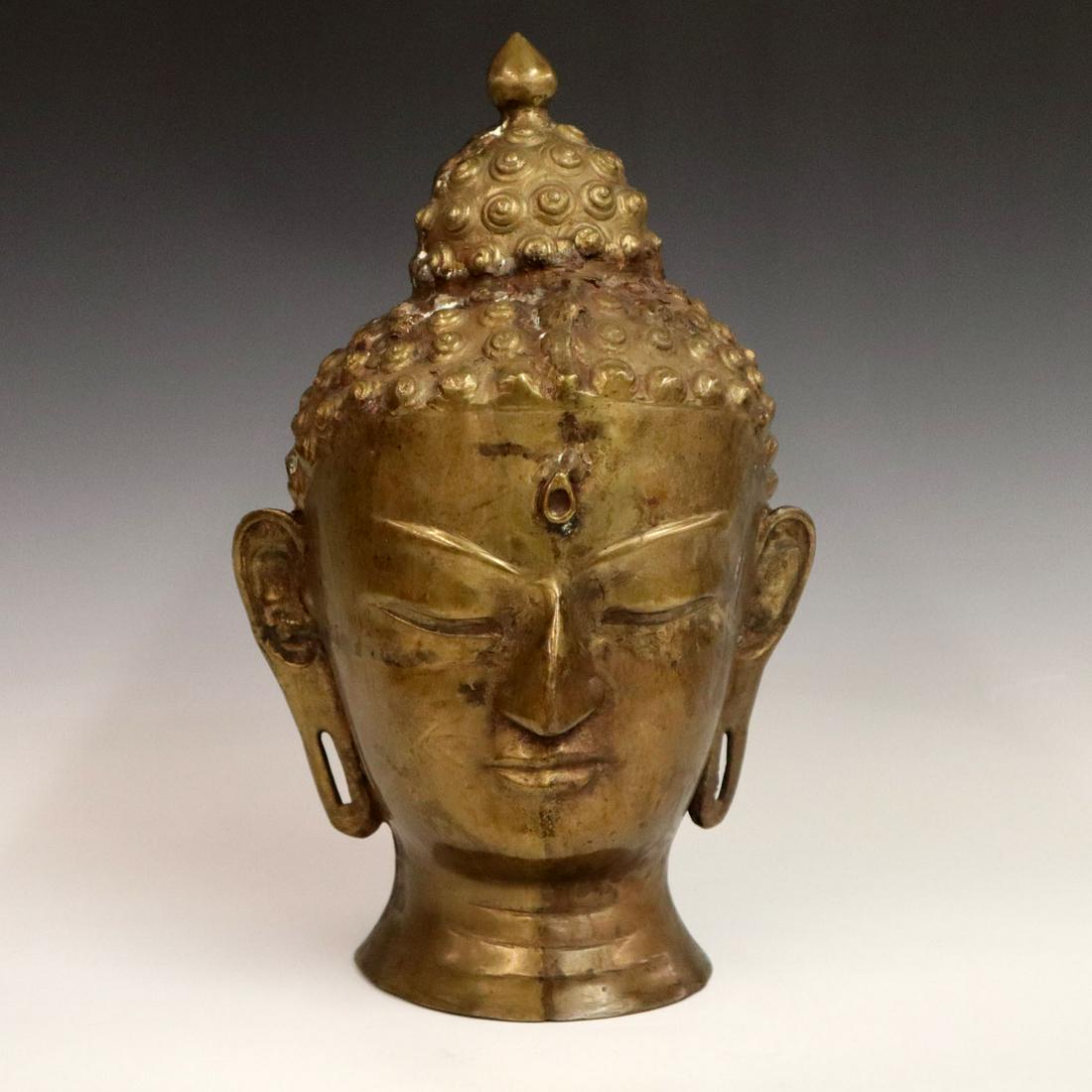 Bronze Head of Buddha (1 of 4)