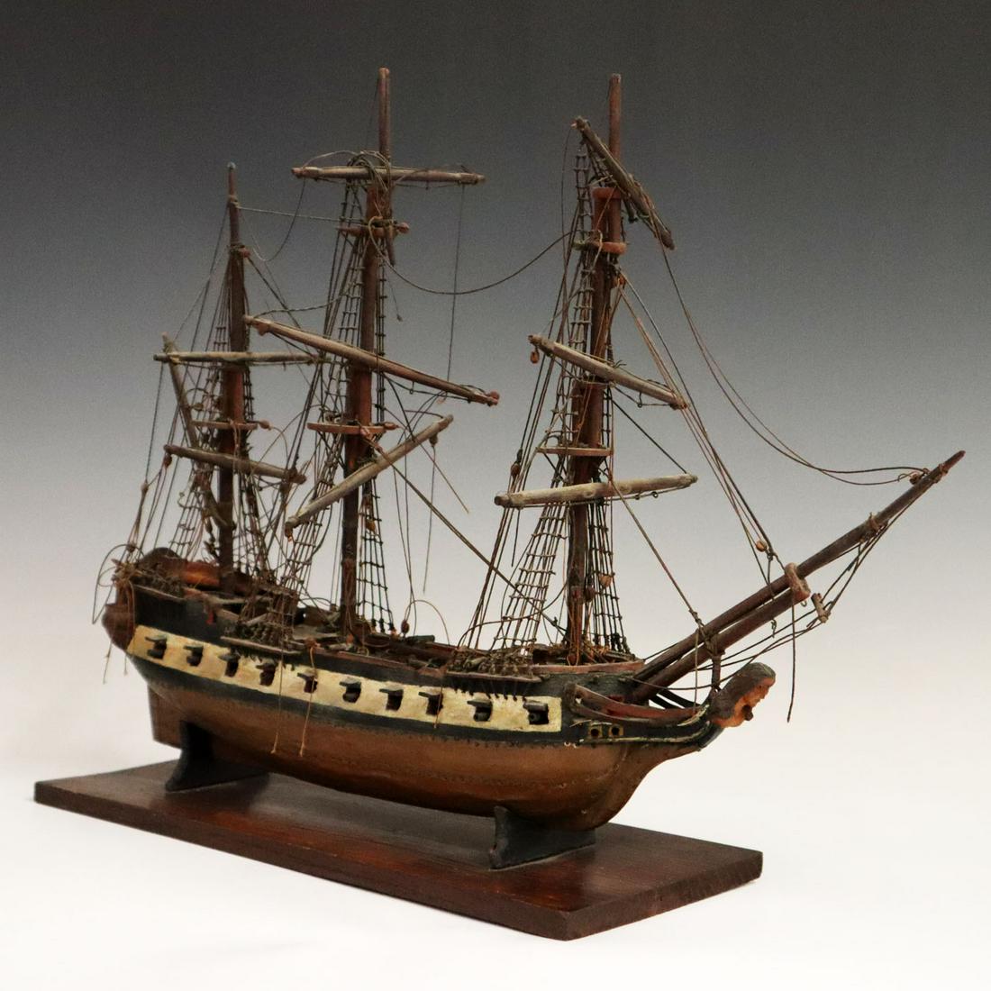 Wooden Ship Model (1 of 5)
