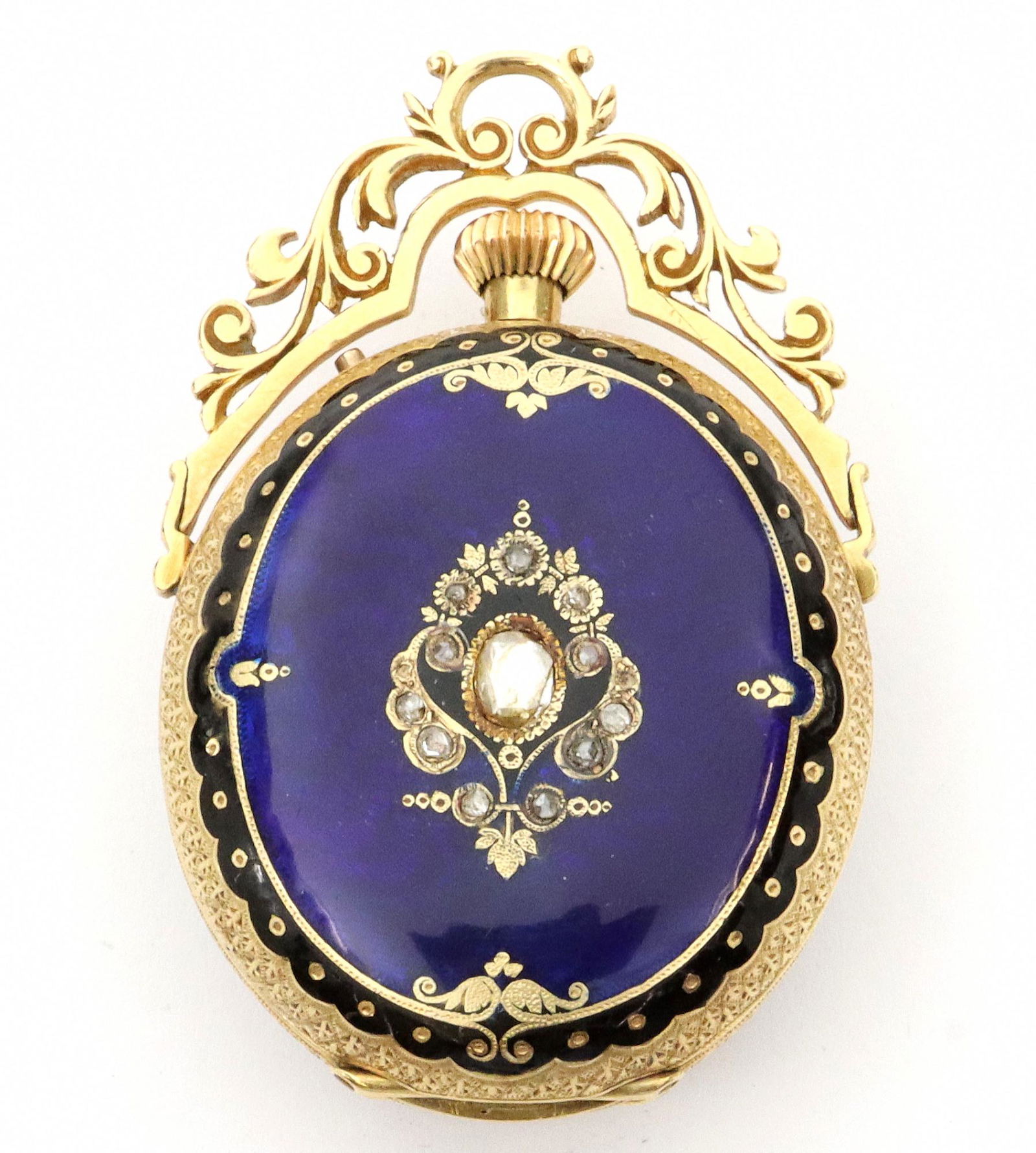 14k Enameled Ladies Watch (1 of 5)