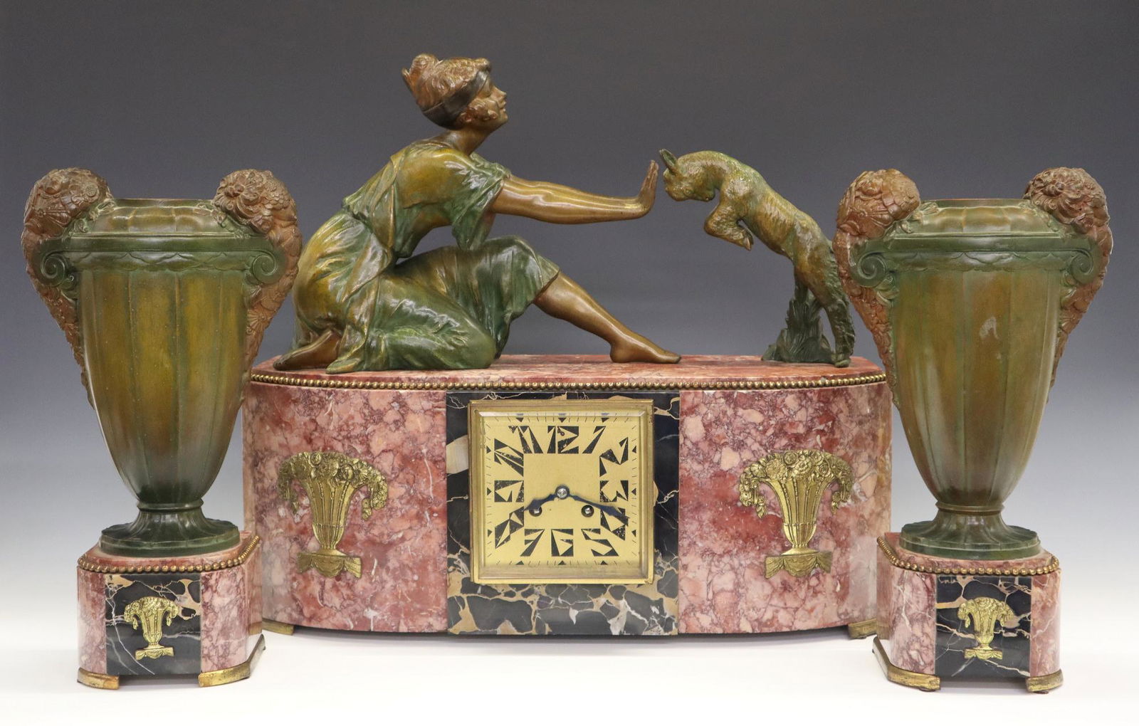 French Art Deco Clock Set (1 of 4)