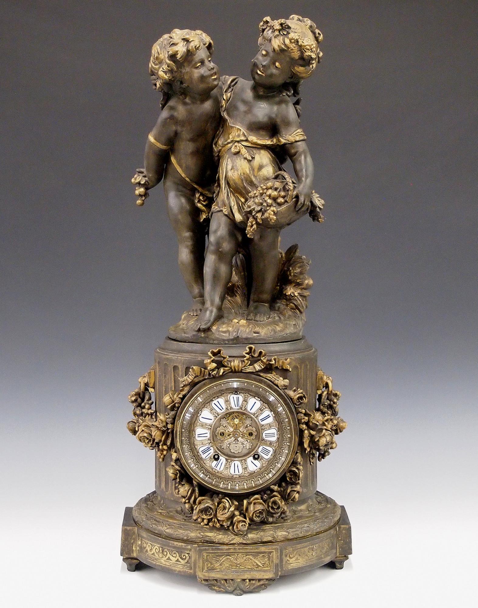 Ansonia Florida And Group Clock (1 of 4)