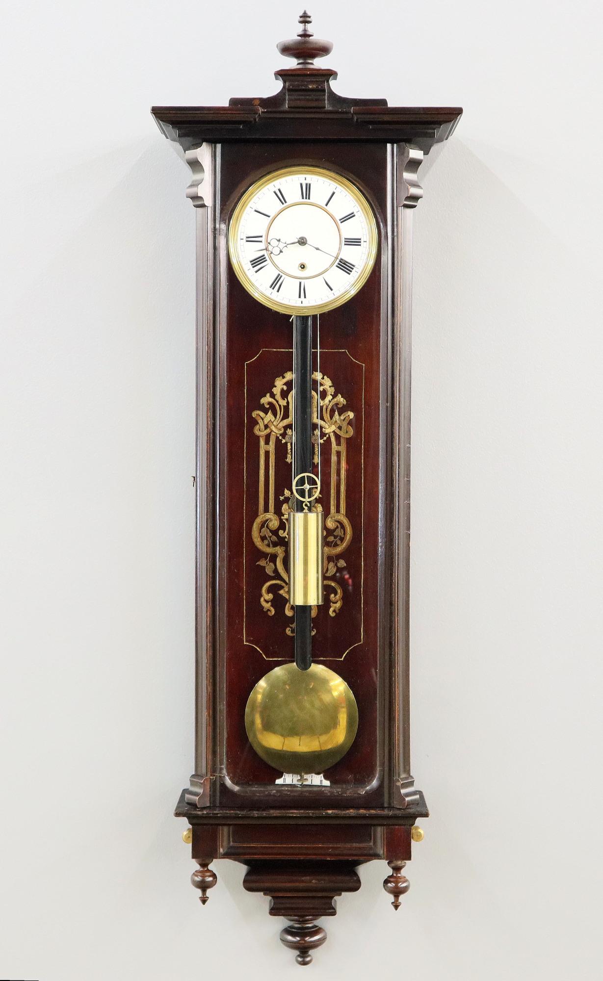 30 day Vienna Regulator Wall Clock (1 of 4)