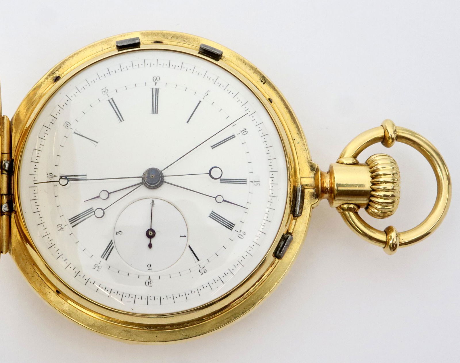 Swiss 18k Split Second Chronograph (1 of 6)