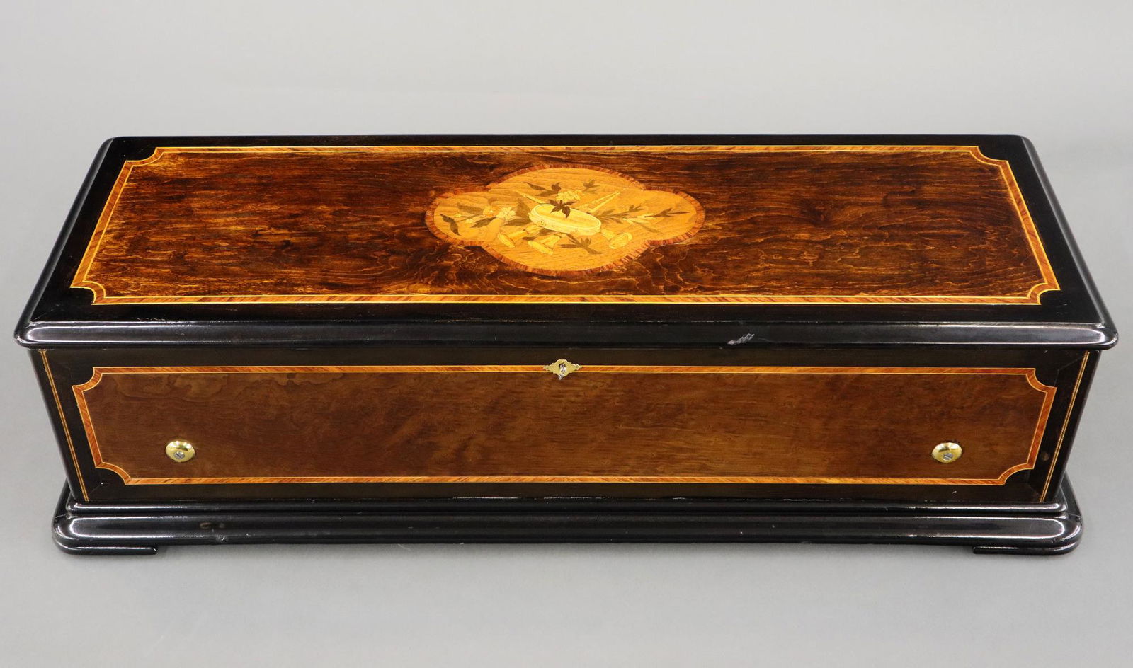 10 Tune Swiss Cylinder Music Box (1 of 5)