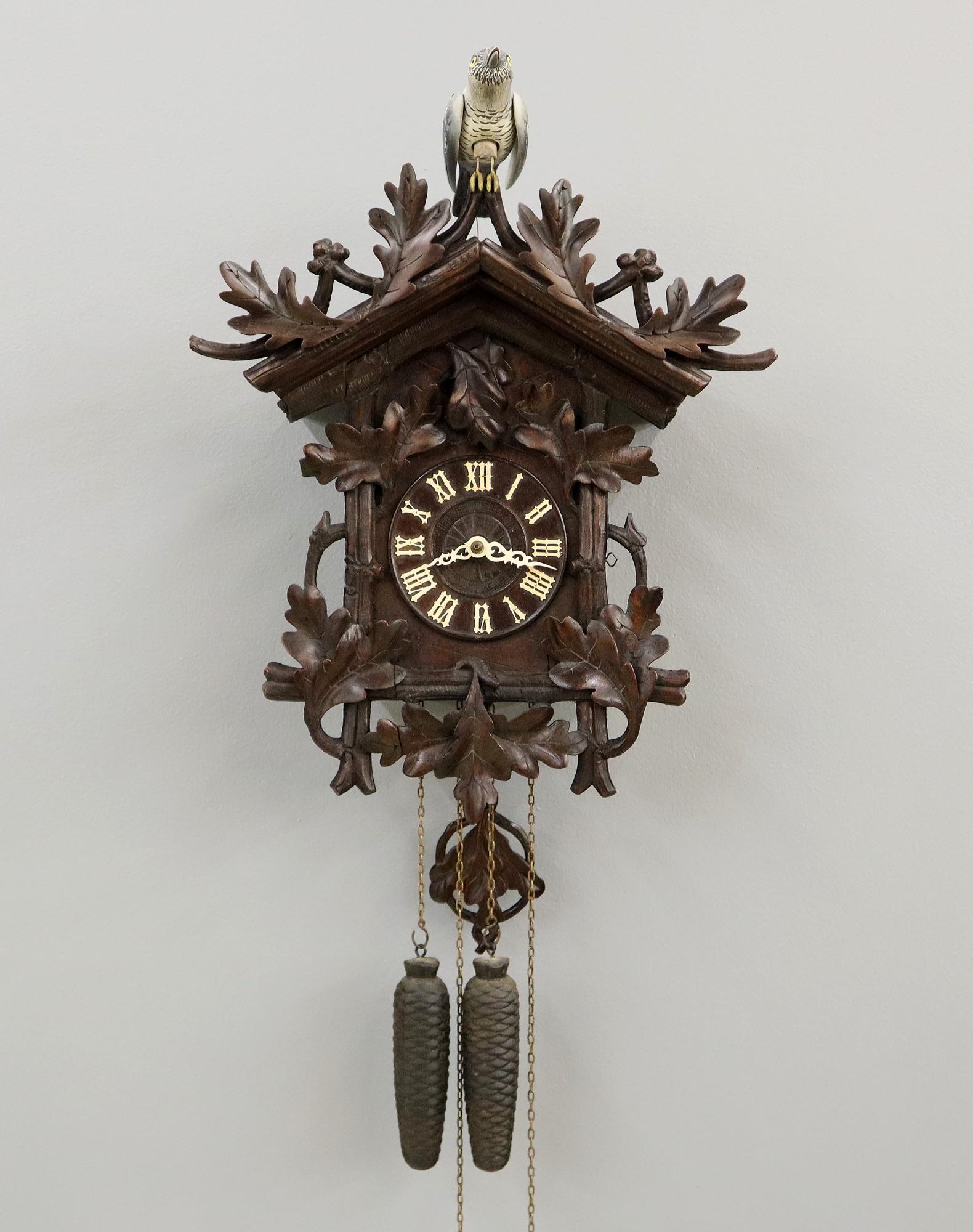 German Singing Bird Cuckoo Clock (1 of 4)