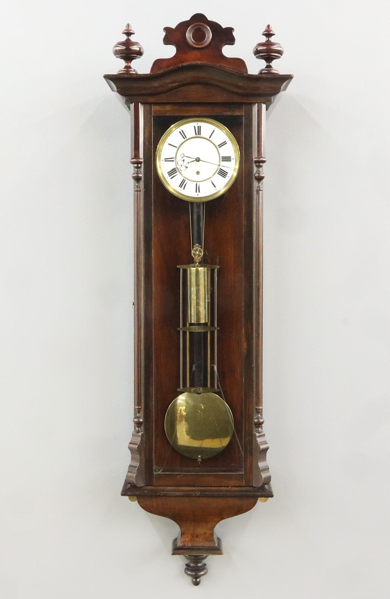 30 day Vienna Regulator Wall Clock (1 of 3)
