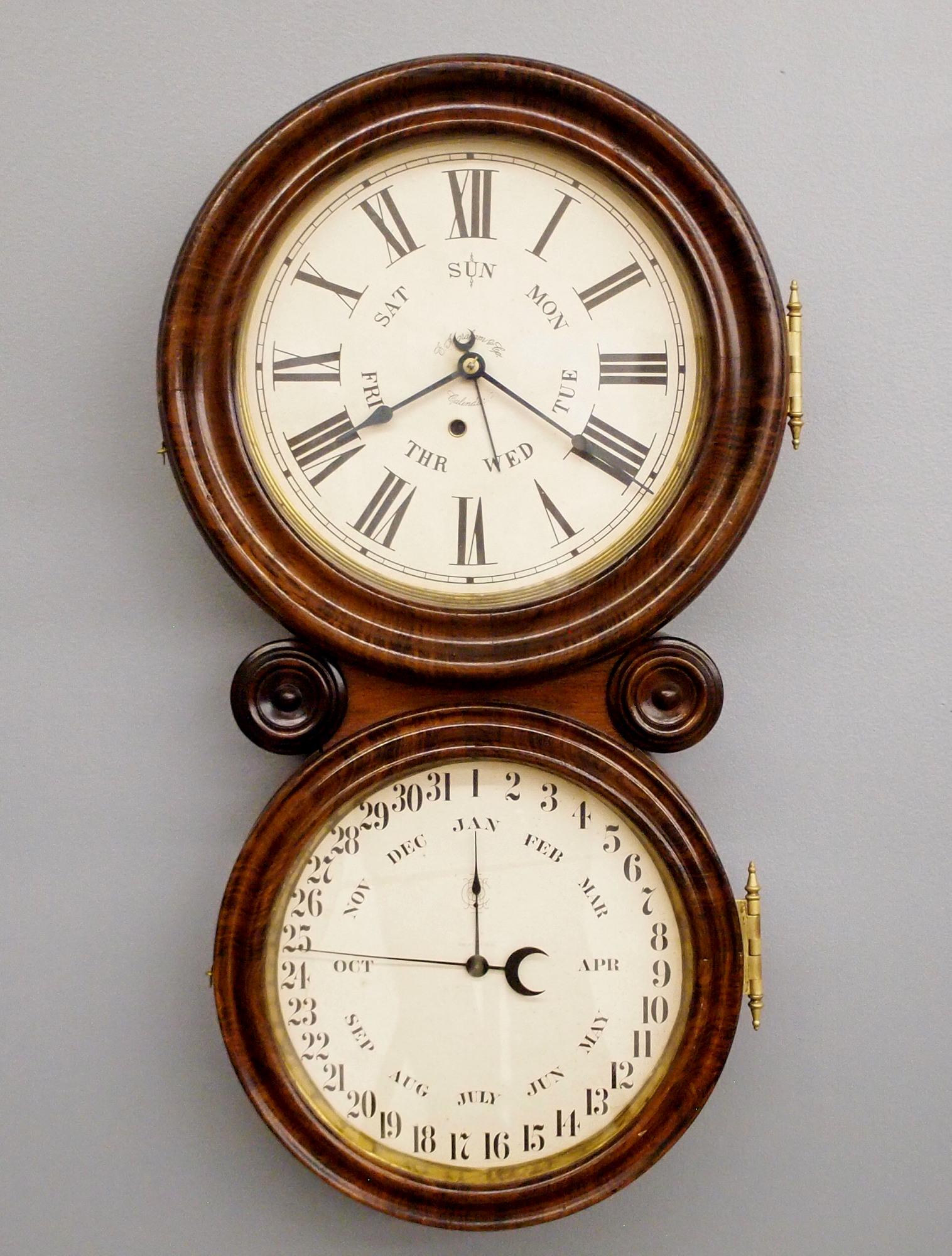 Ingraham Ionic Calendar Clock Price Guide