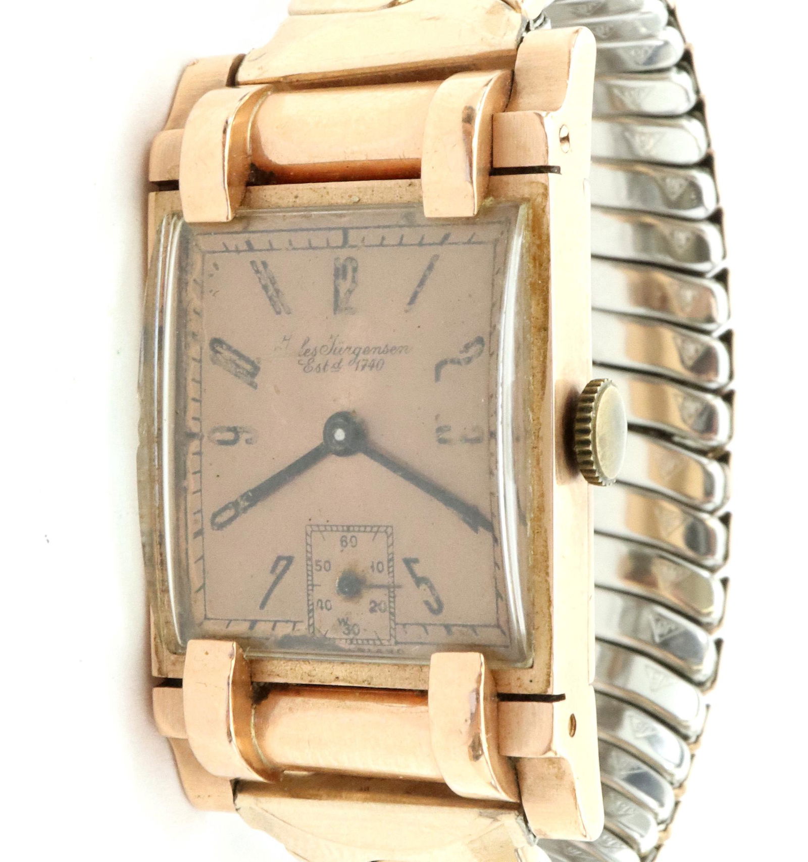 Jules Jurgensen 14k Gold Wrist Watch (1 of 5)
