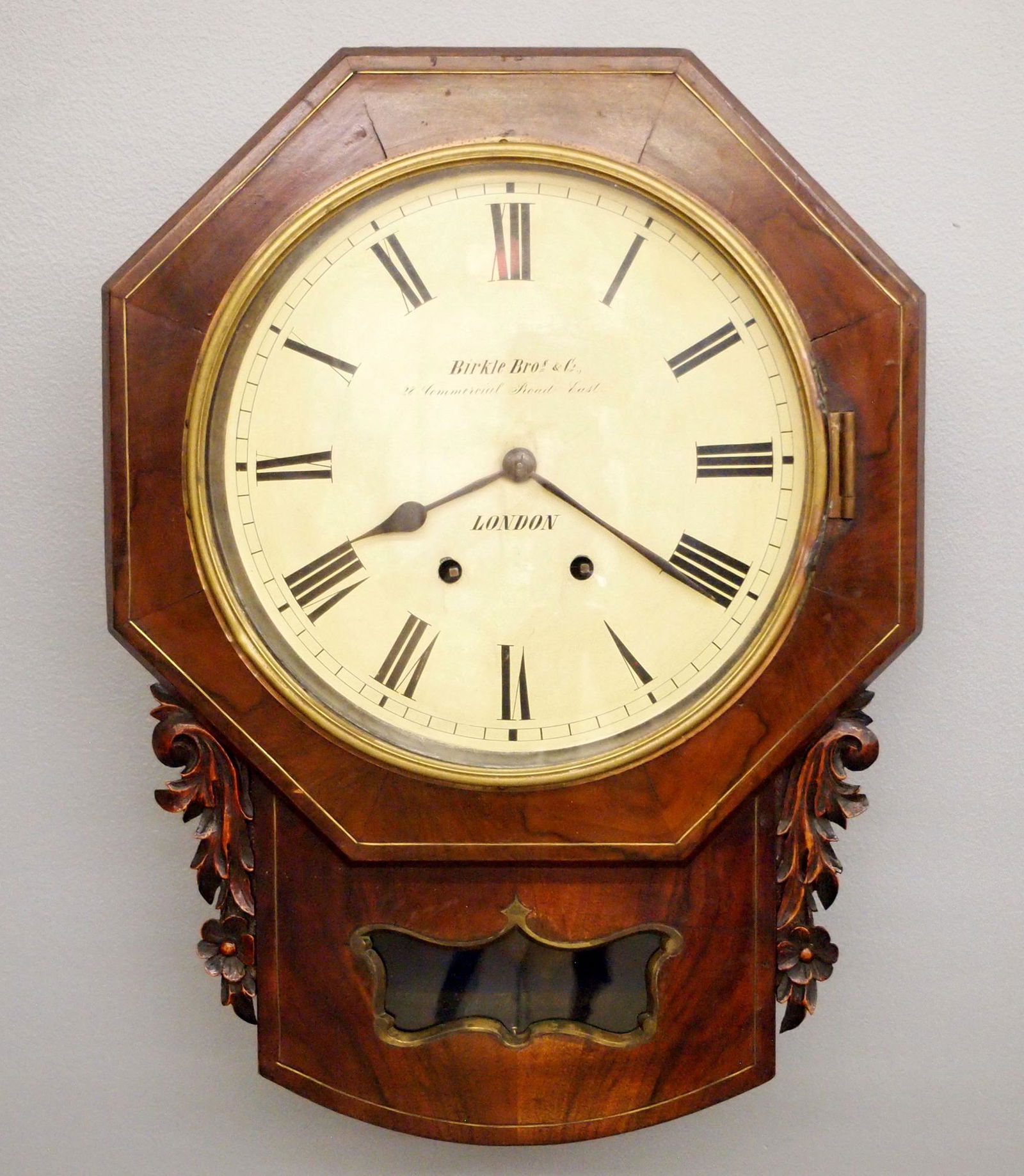 German Drop Dial Wall Clock (1 of 4)