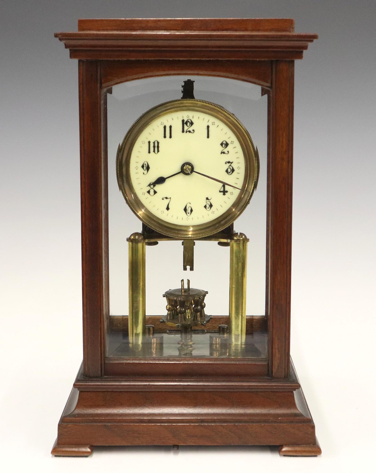 Gustav Becker 400 Day Table Clock (1 of 5)