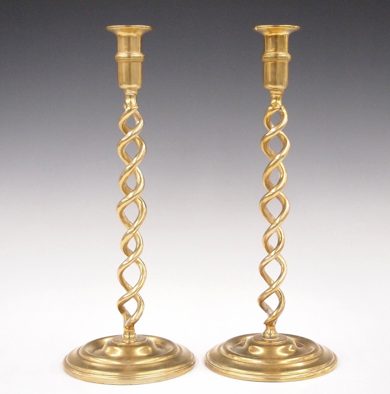 Pair of Brass Candlesticks (1 of 2)