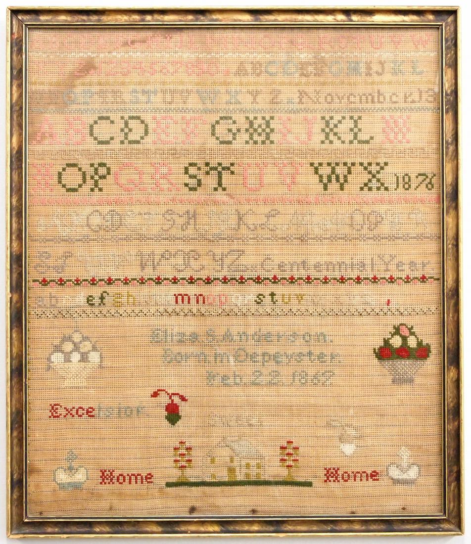 American Needlework Sampler (1 of 3)