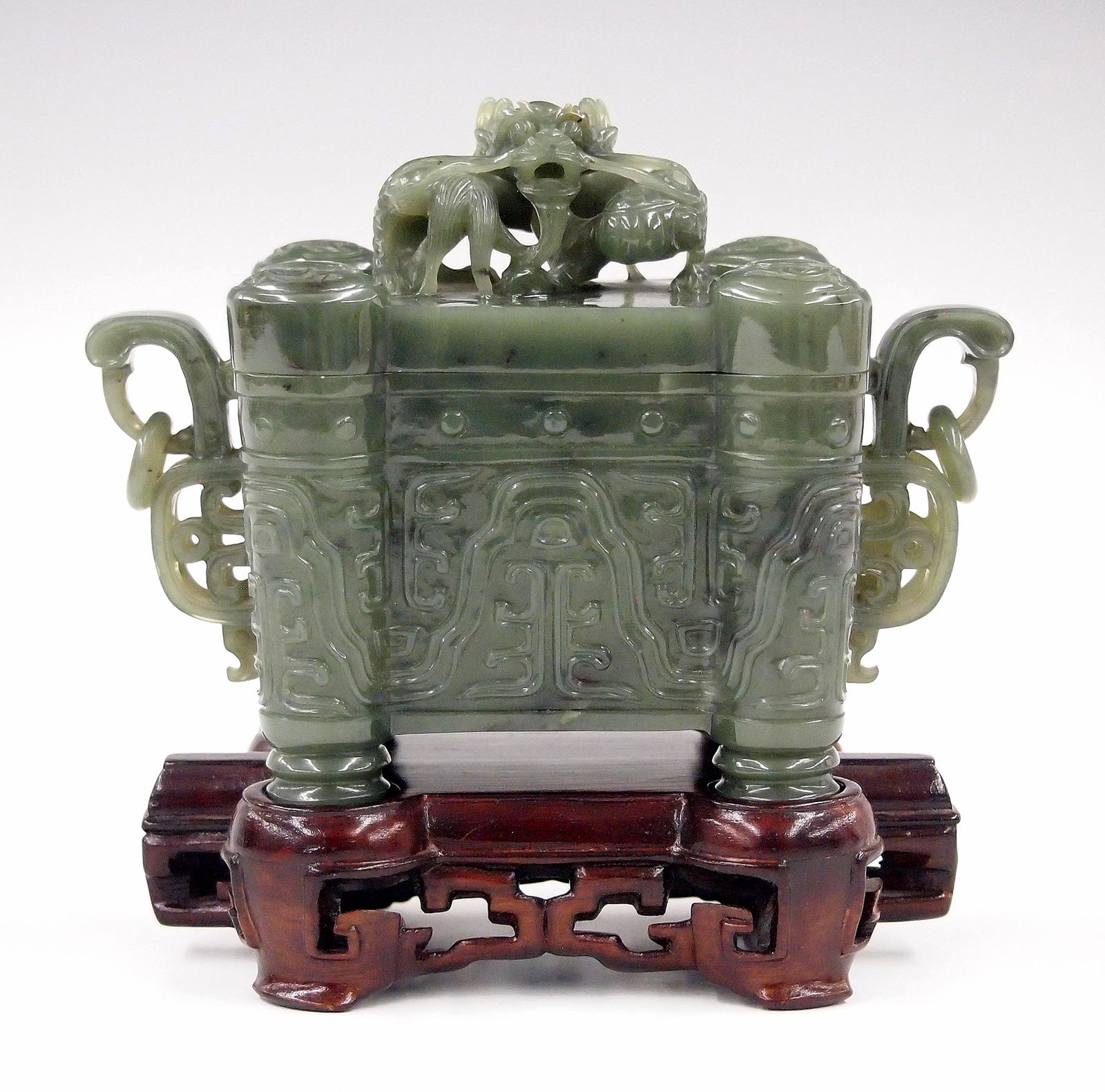 Chinese Hardstone Covered Box (1 of 5)