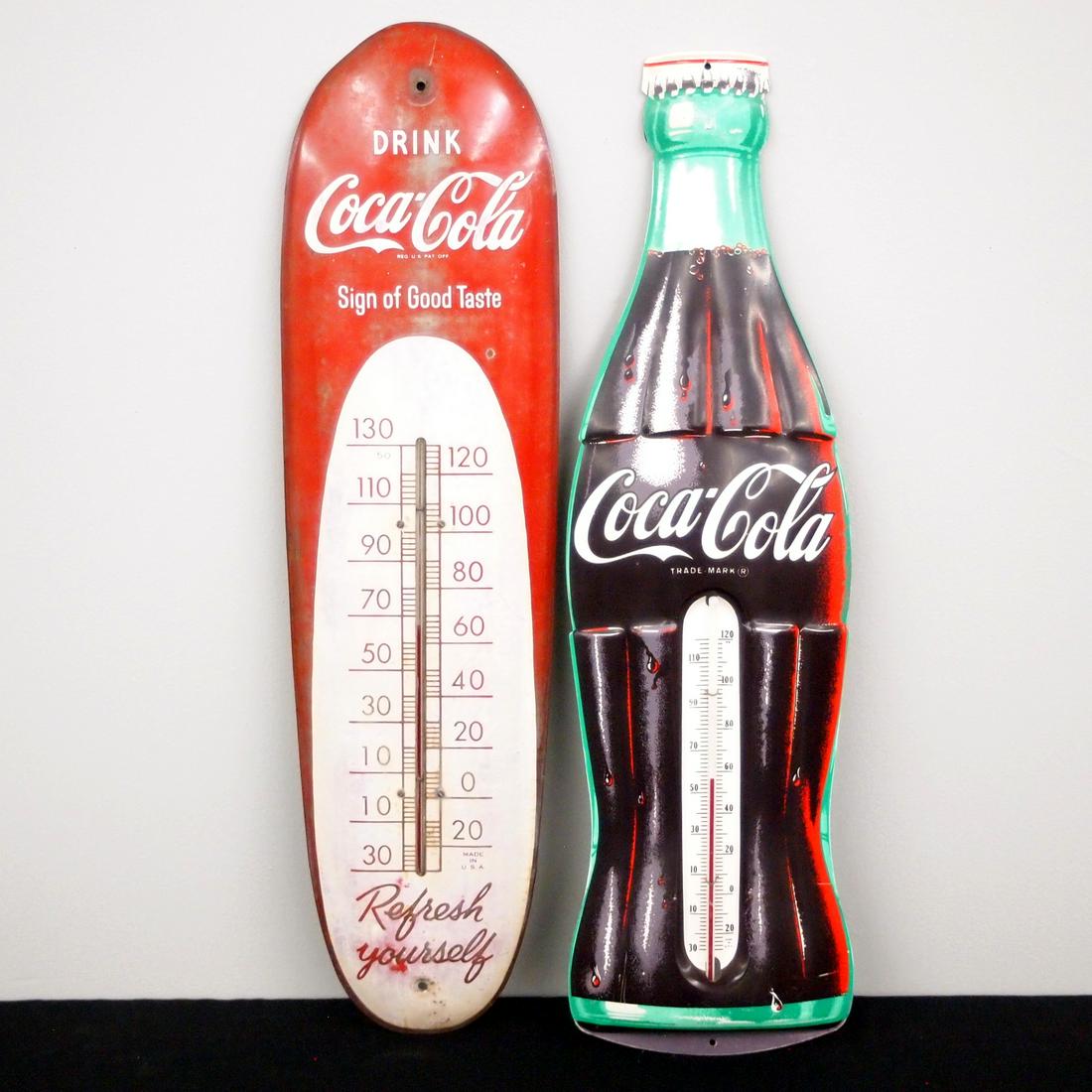 2 Coca-Cola Thermometers (1 of 1)
