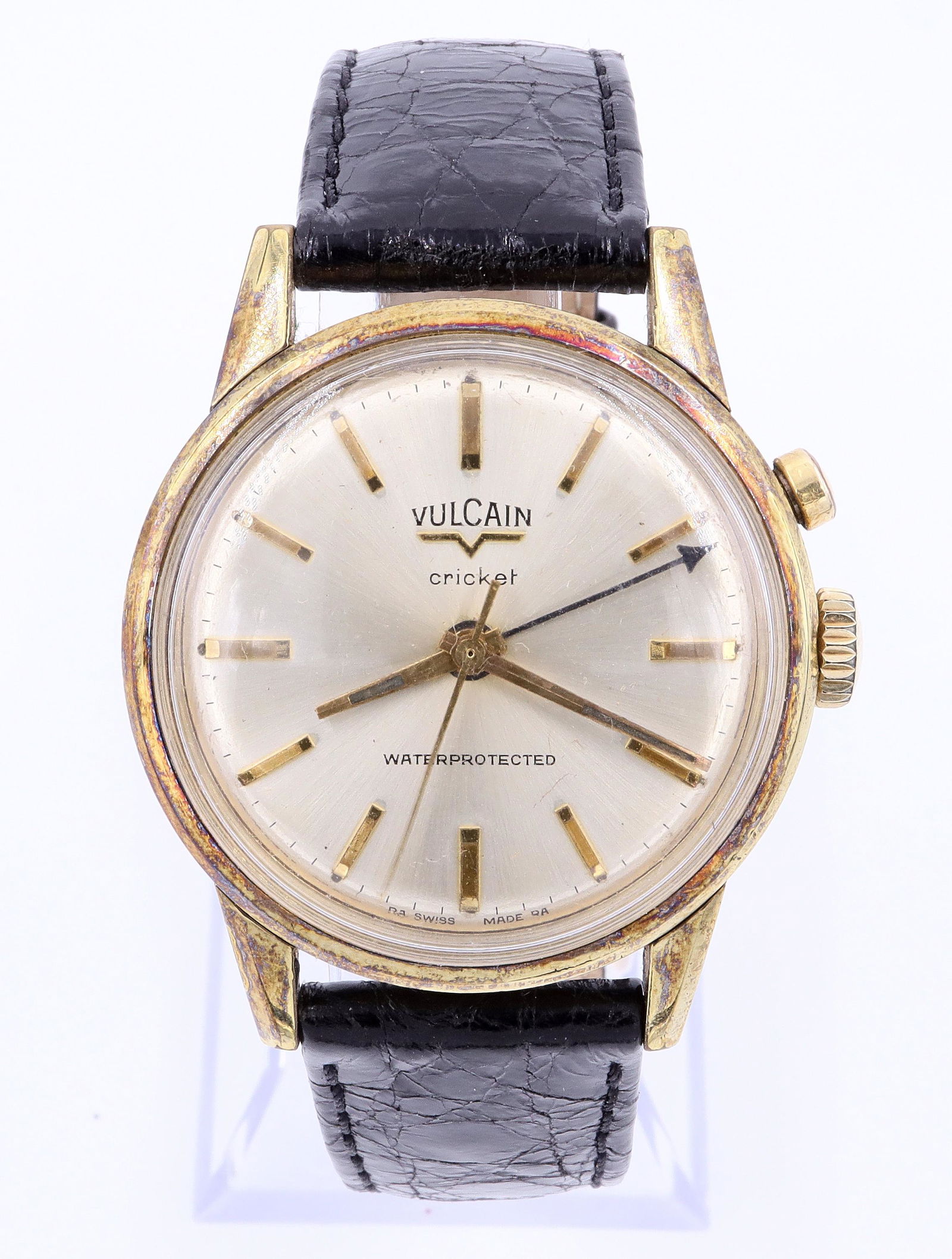Vulcain Cricket Alarm Wristwatch (1 of 3)