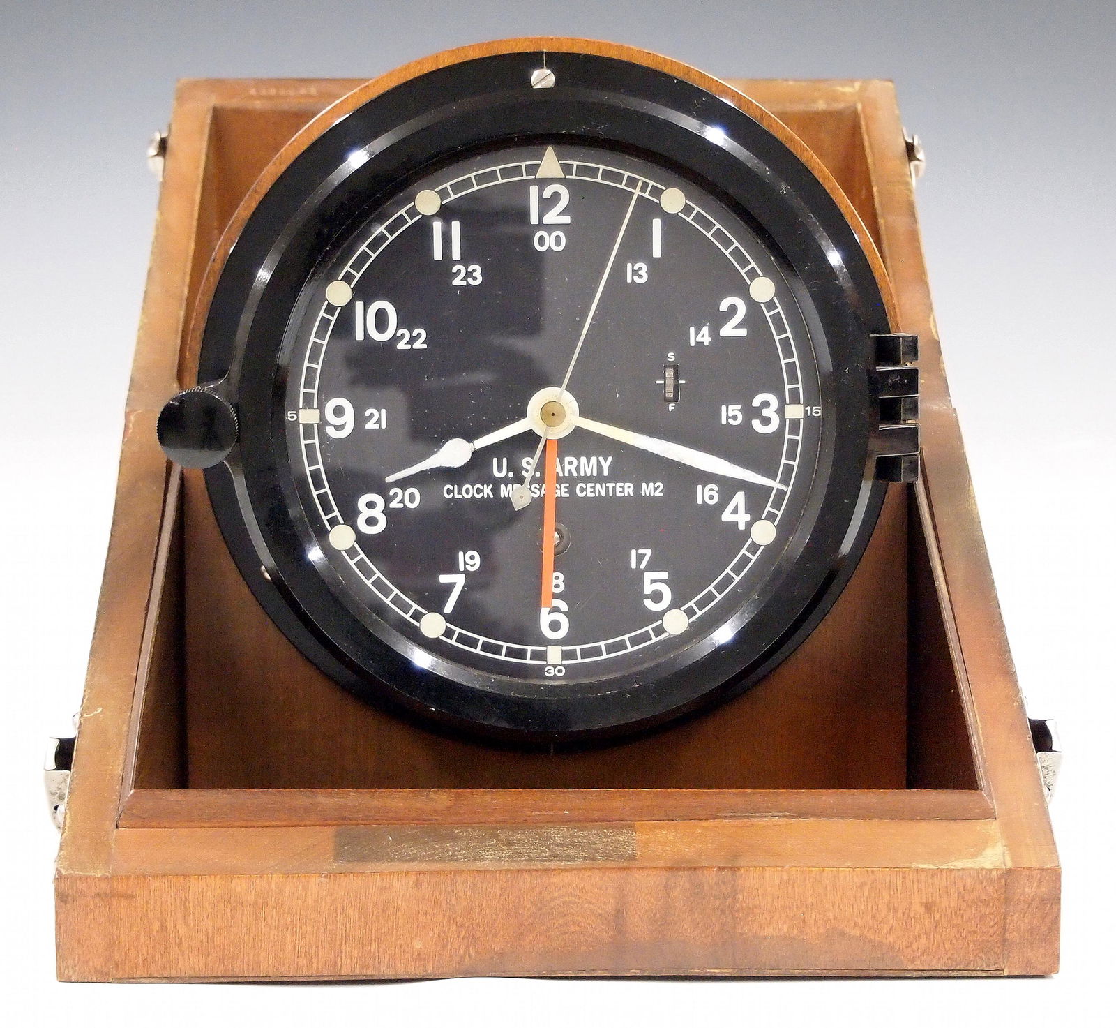 Seth Thomas U.S. Army Field Clock (1 of 3)