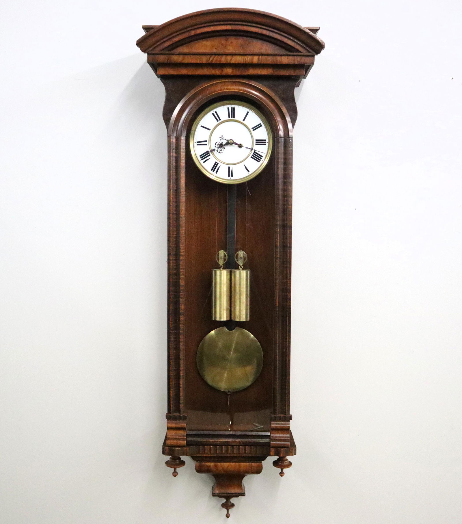 2 wt Vienna Regulator Wall Clock (1 of 4)