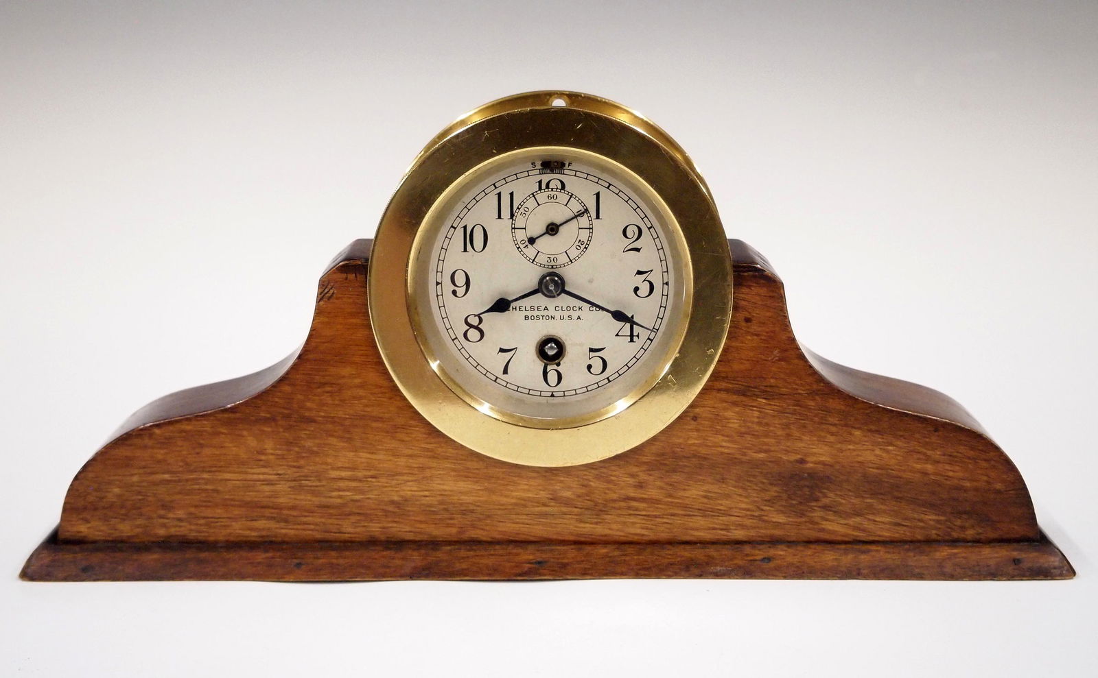 Chelsea Brass Ship's Clock (1 of 2)