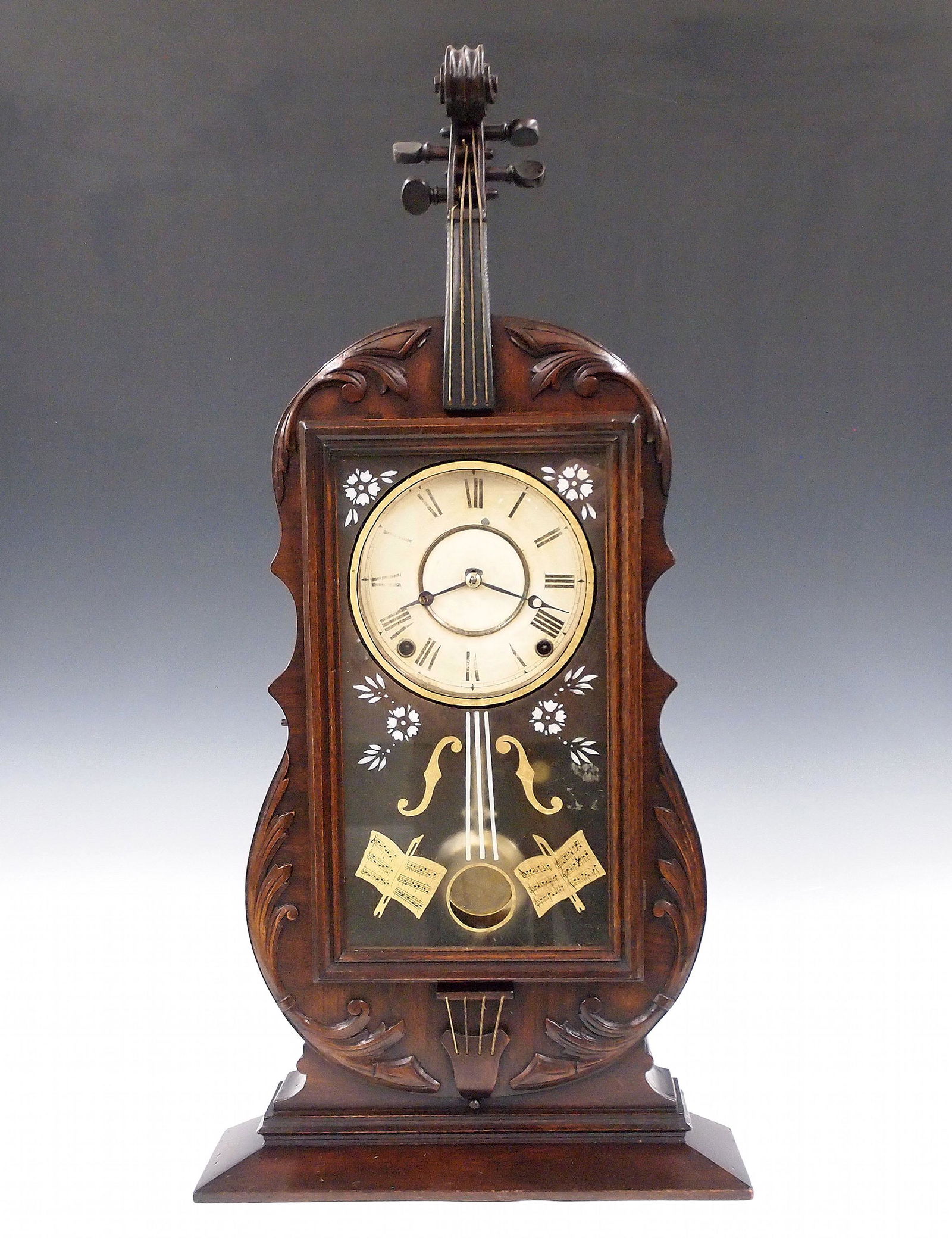 Violin Shelf Clock (1 of 7)