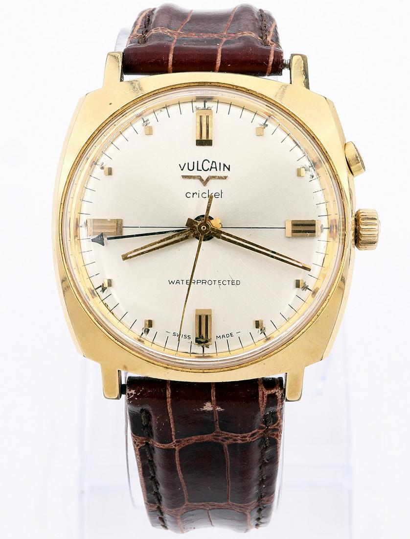 Vulcain Cricket Alarm Wristwatch (1 of 3)