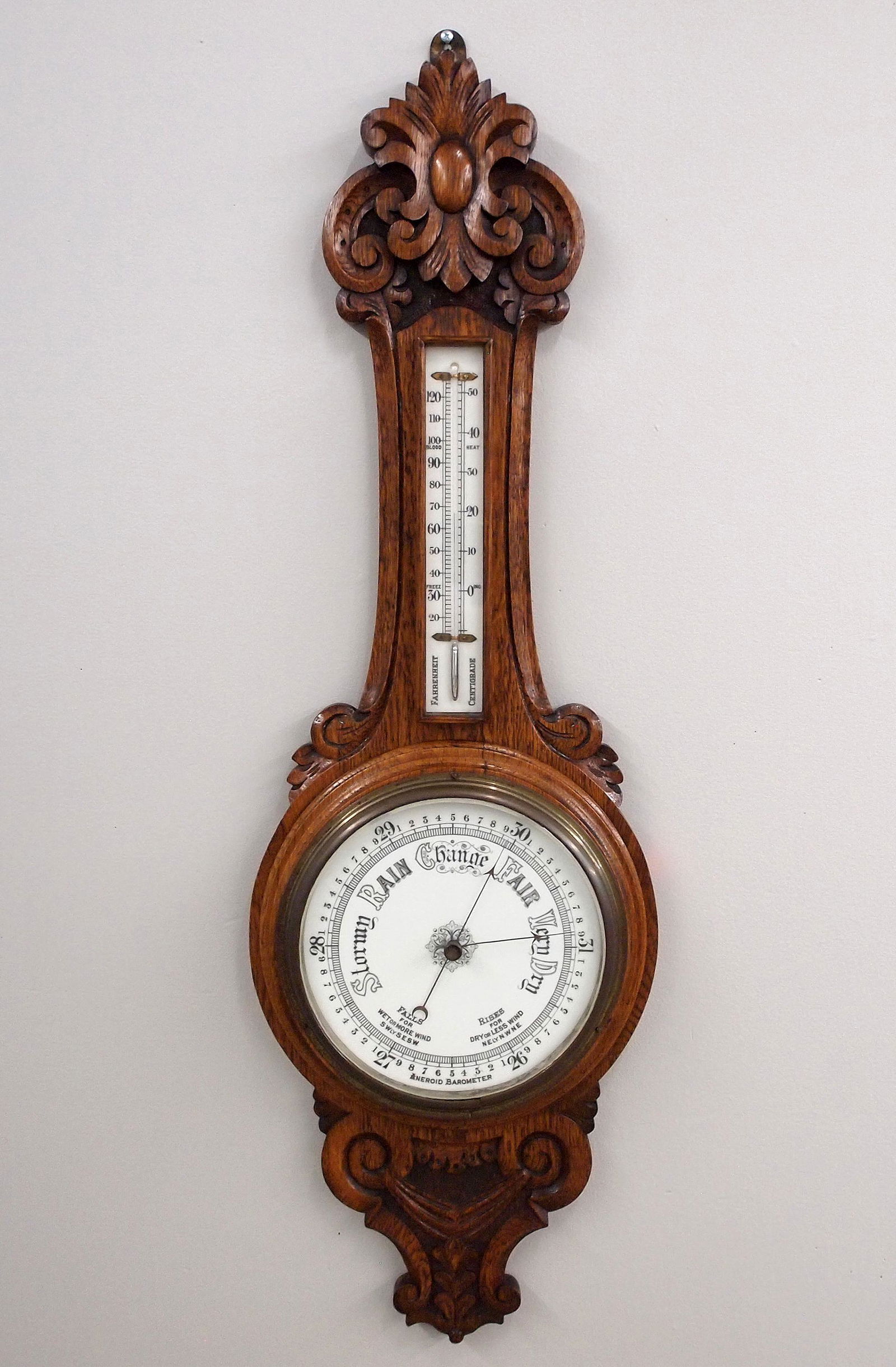 English Wall Barometer (1 of 1)