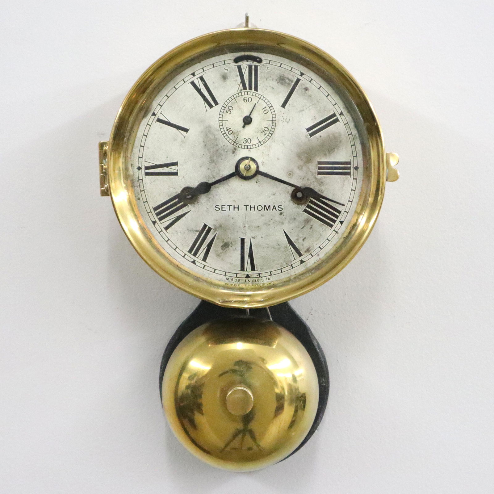 Seth Thomas Brass  Ship (1 of 2)