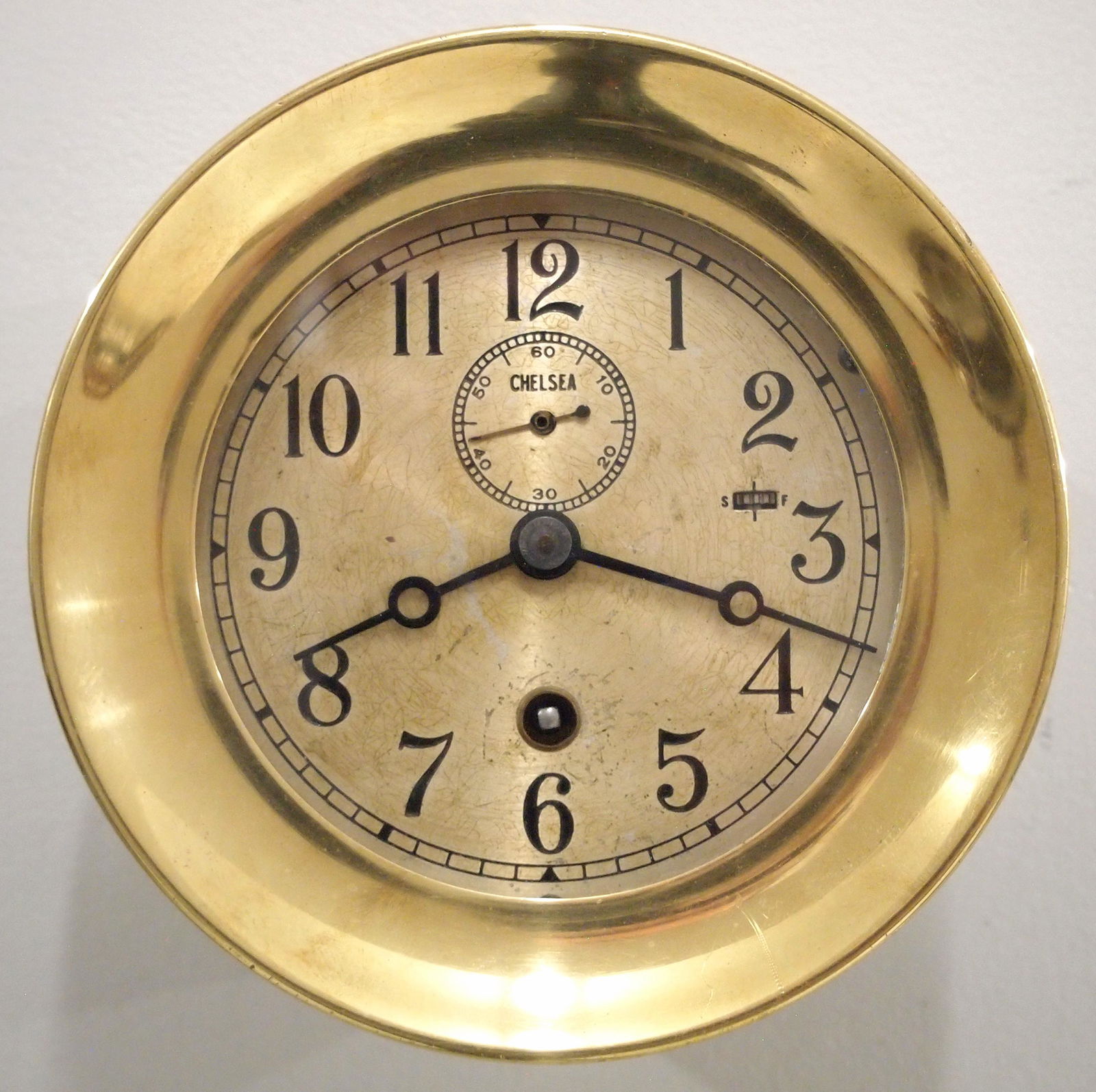Chelsea Brass Ship's Clock (1 of 3)