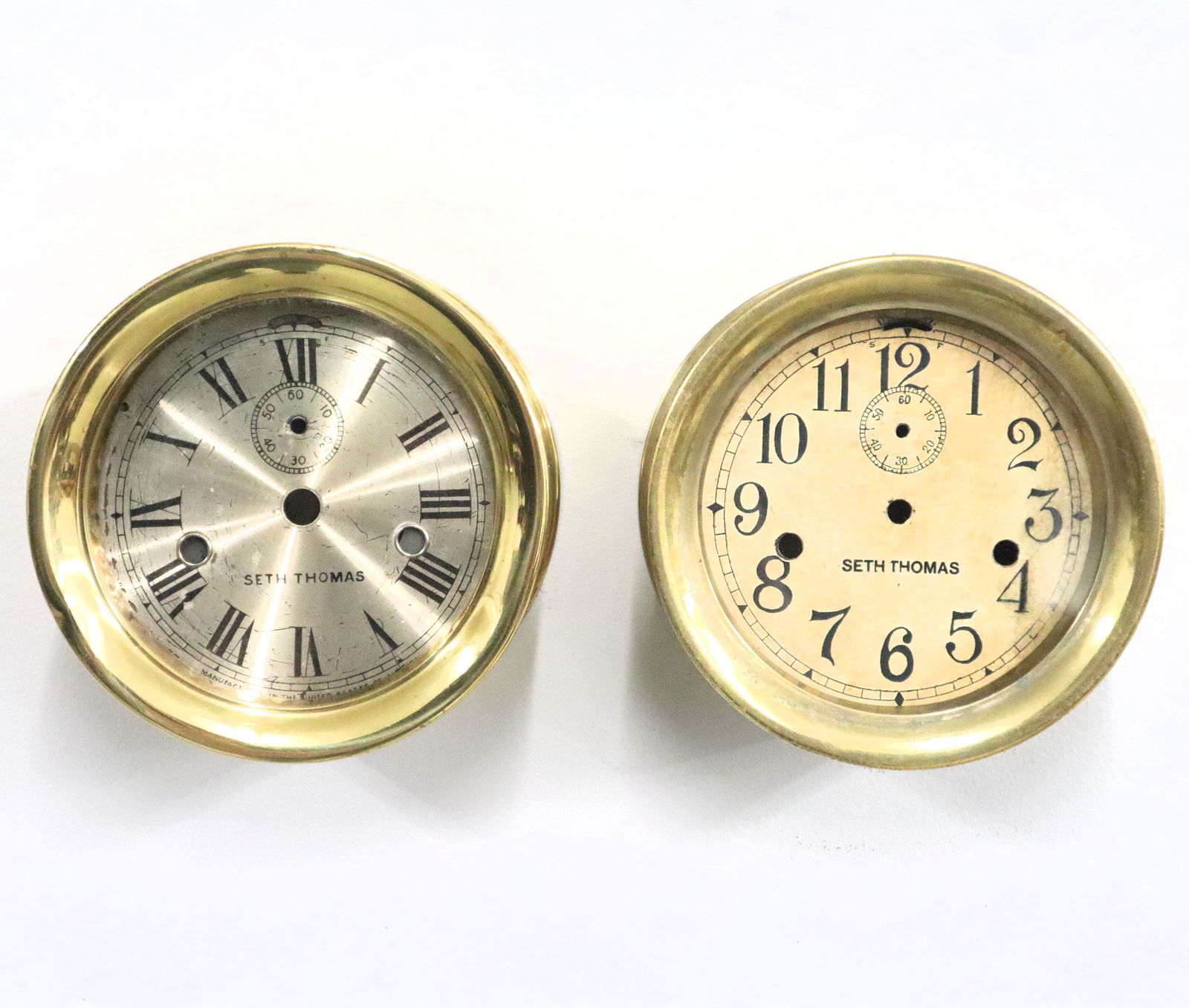 2 Seth Thomas Ship's Clock Cases (1 of 1)