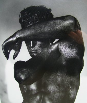Herb Ritts, 1952-2002, American Photographer, Silve: Herb Ritts, 1952-2002, American Photographer, Silver Gelatin print "Tony - Black Torso" Los Angeles 1986, 20 x 16", titled, dated and signed verso, #18 of 25, archival framed, 23 1/2 x 27 1/2". Includ