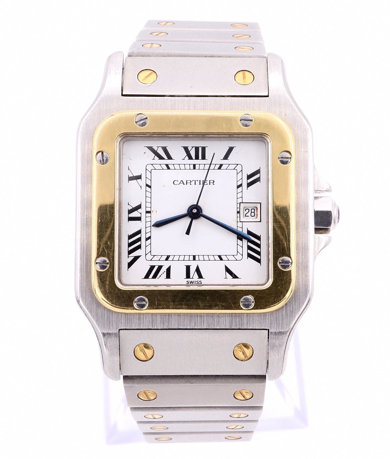 Cartier Santos Galbee Wristwatch (1 of 6)