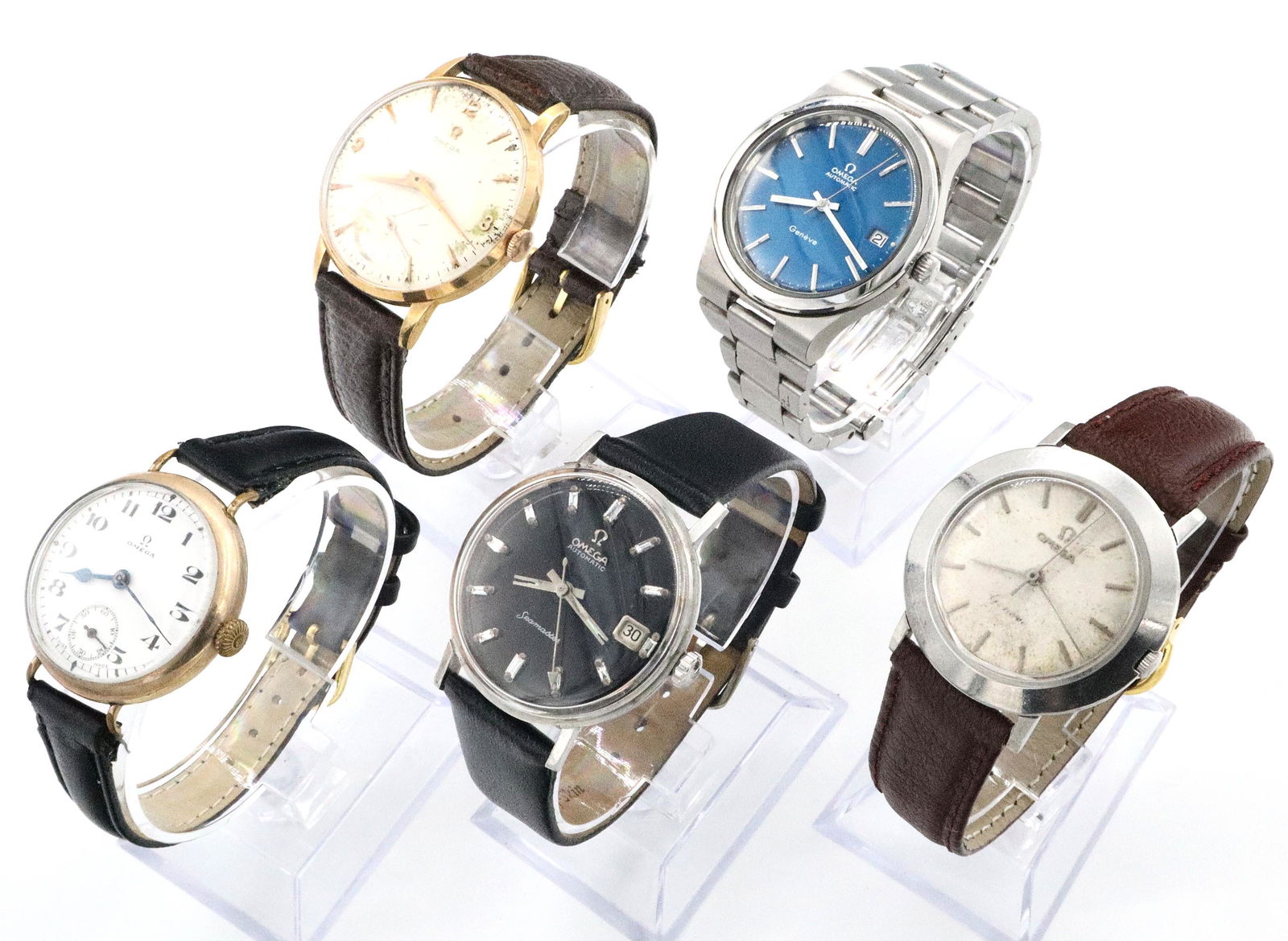 5 Omega Wristwatches (1 of 9)