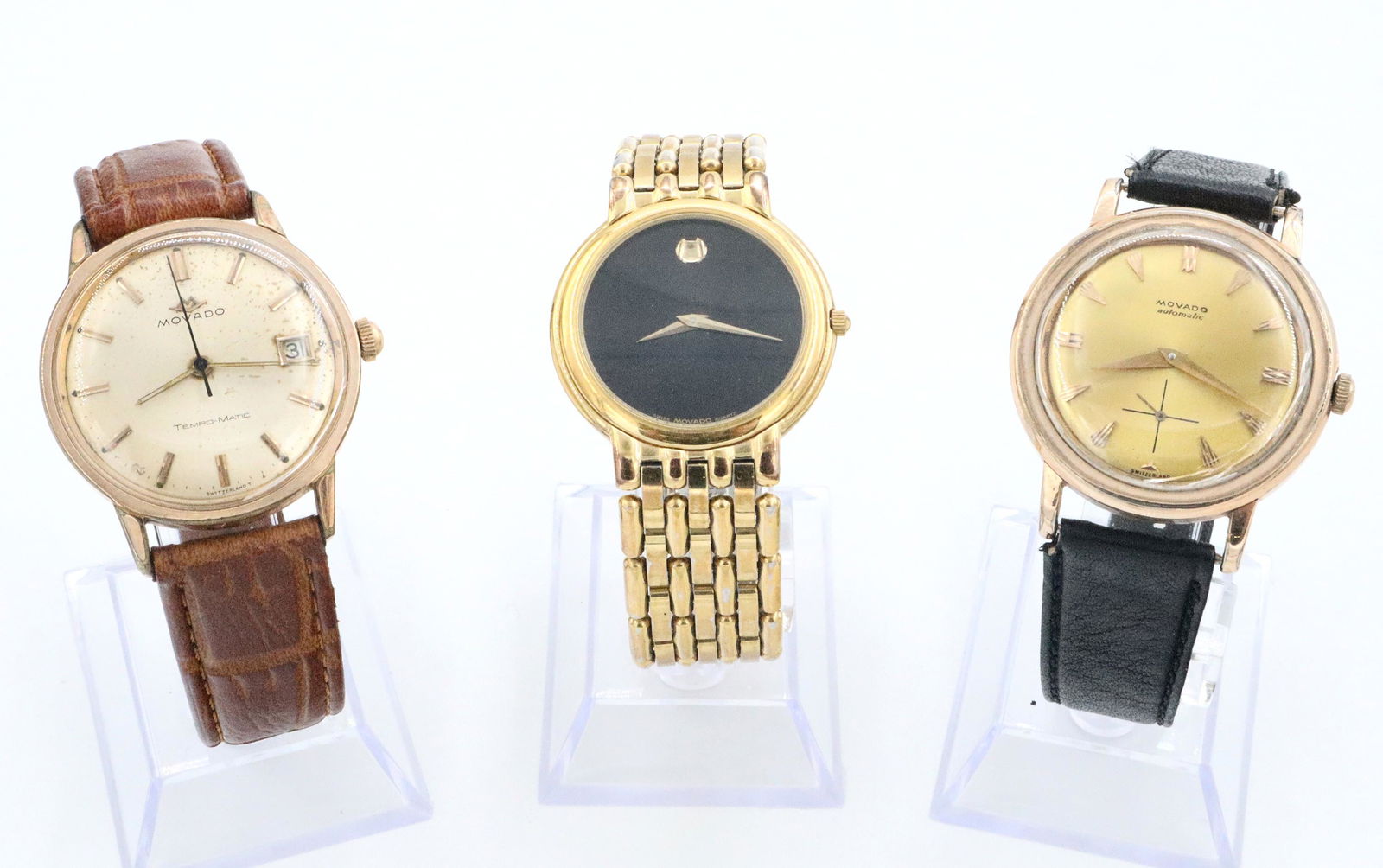 3 Movado Wristwatches (1 of 6)
