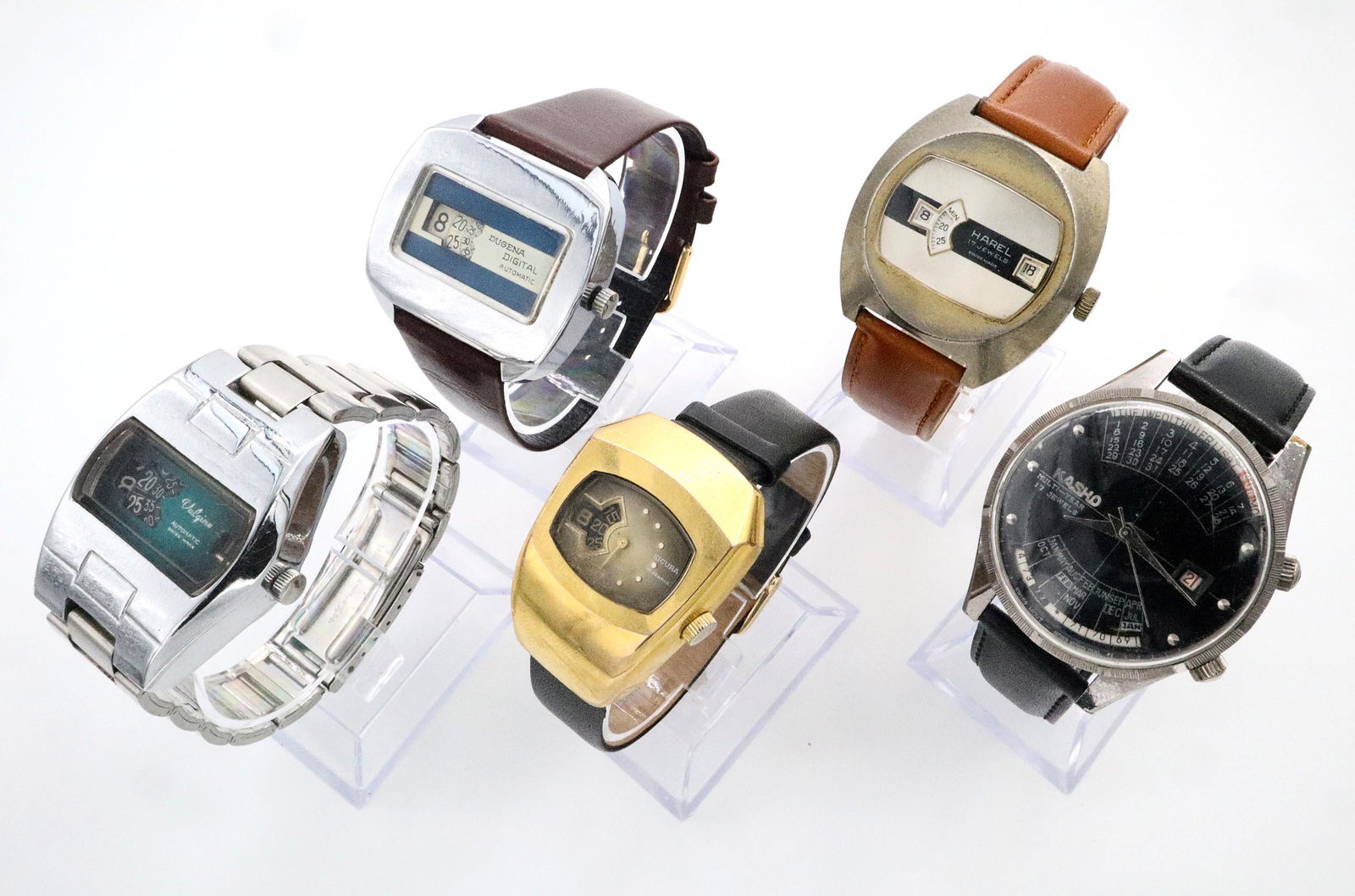 5 Vintage Wristwatches (1 of 1)