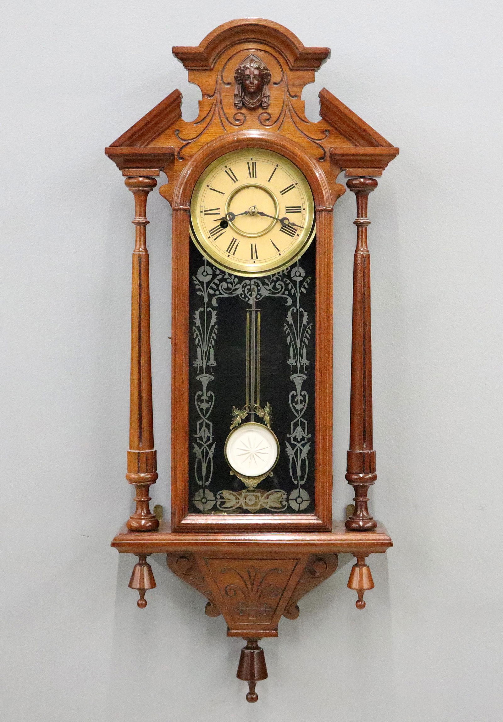 Kroeber No. 32 Wall Regulator (1 of 5)