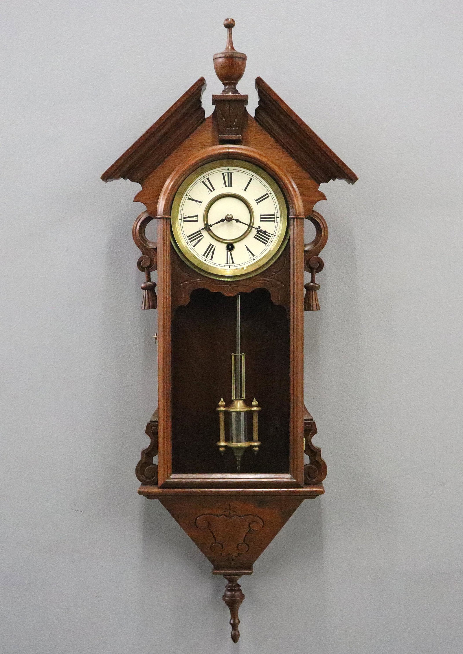 Geo. B. Owen Wall Clock (1 of 6)