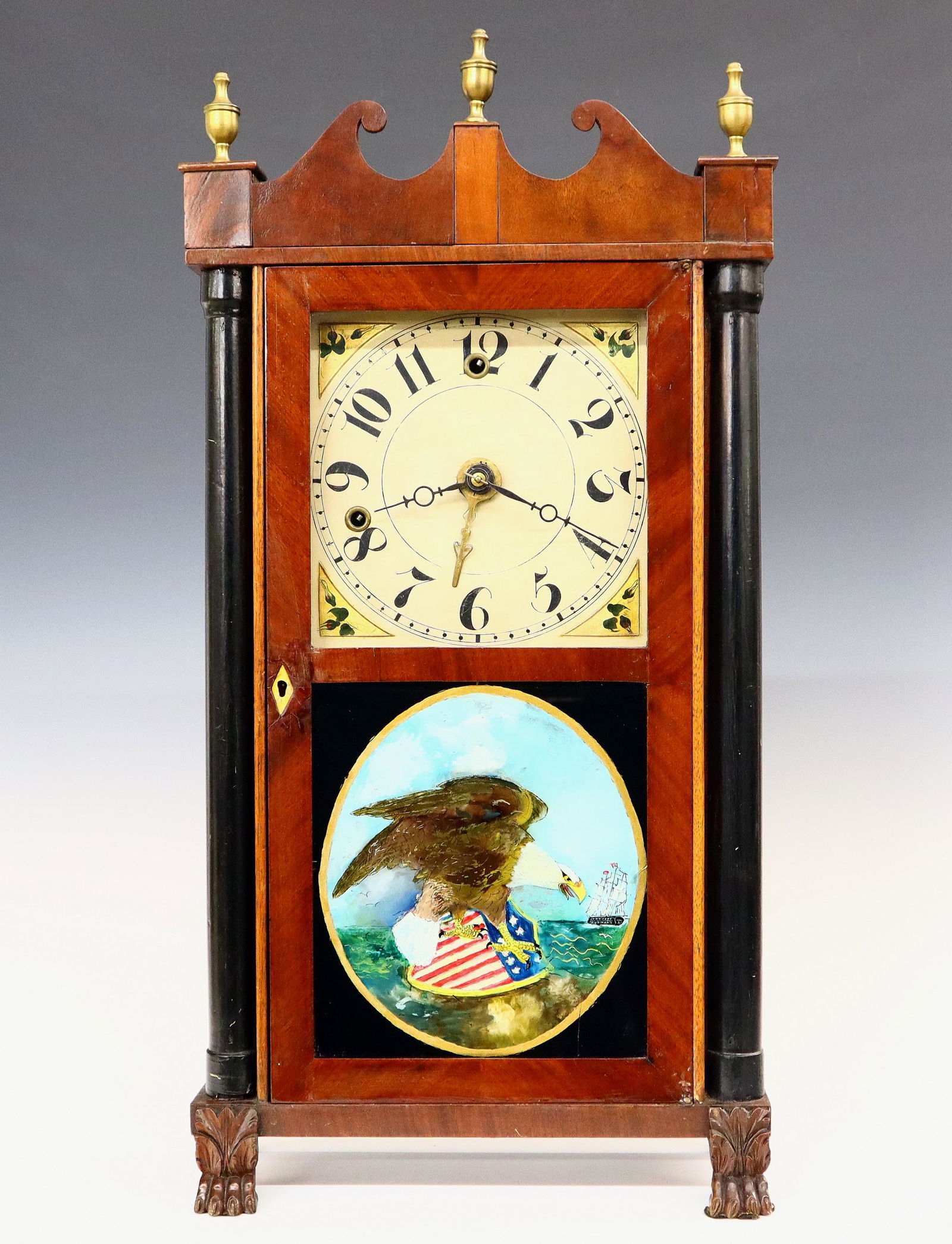 Silas Hoadley Shelf Clock (1 of 6)