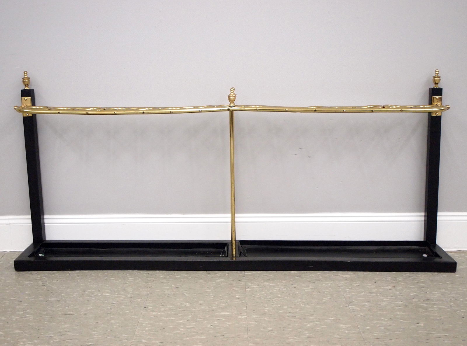 Brass And Iron Cane Rack (1 of 3)