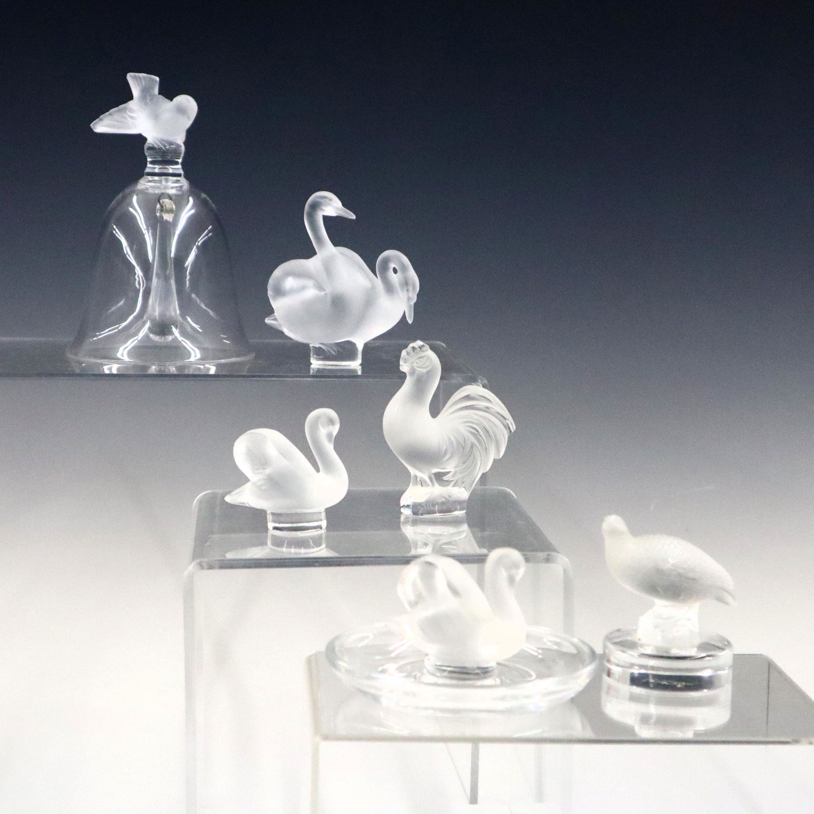 6 Lalique Pieces With Birds (1 of 2)