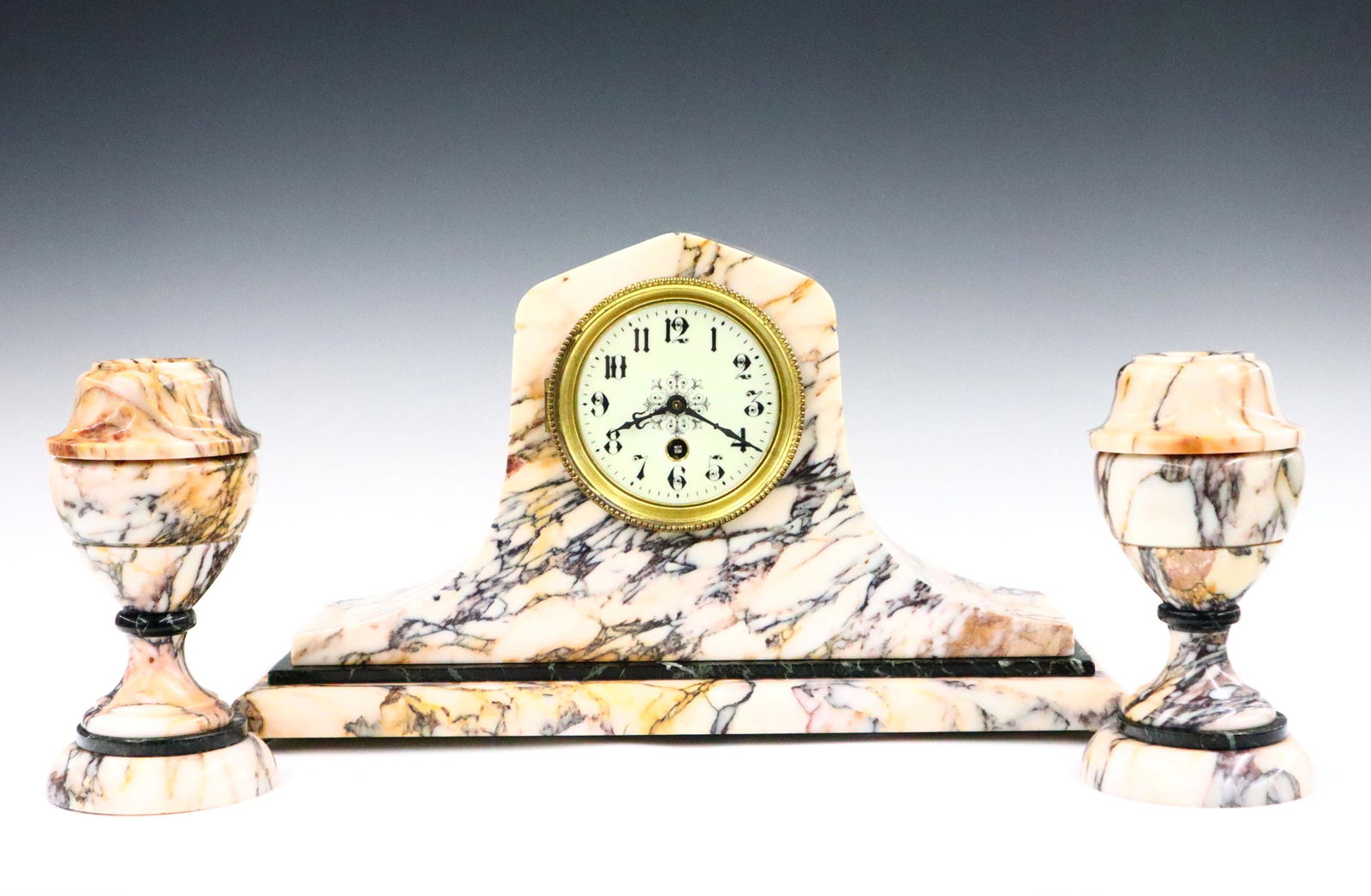 Art Deco Clock Set (1 of 3)