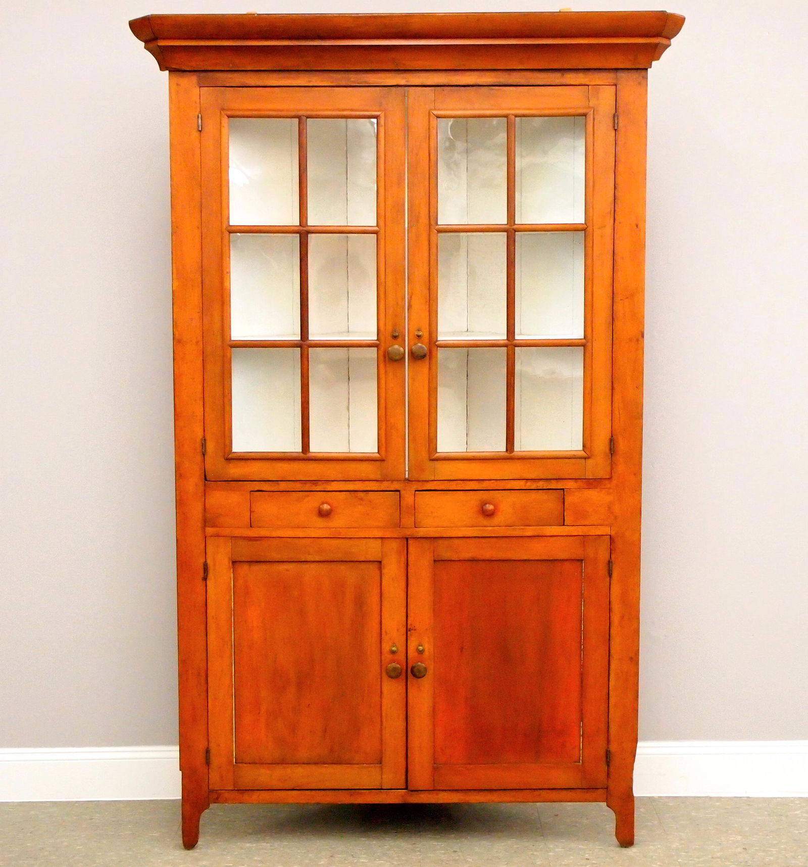 Cherry Corner Cupboard (1 of 4)