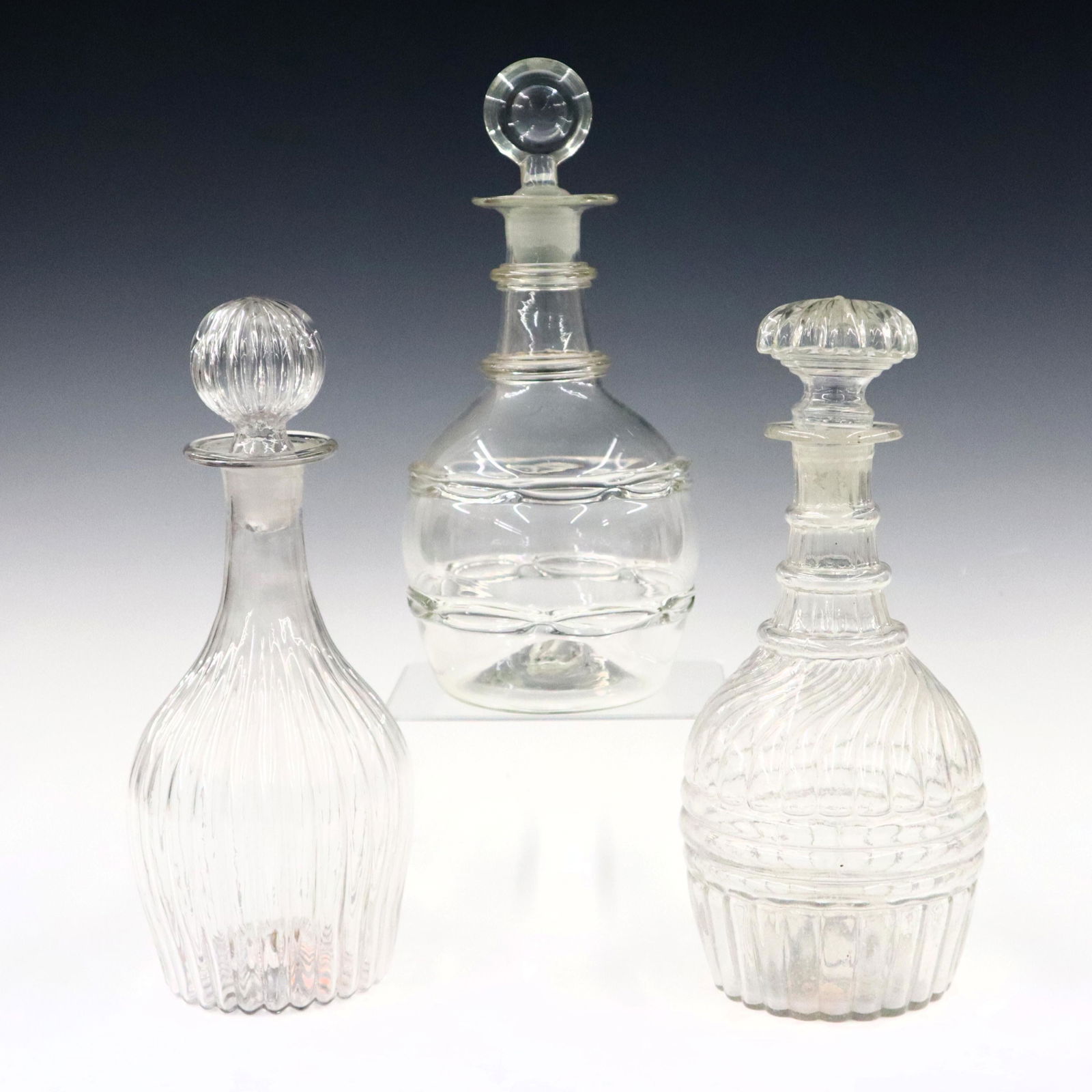 3 Glass Decanters (1 of 10)