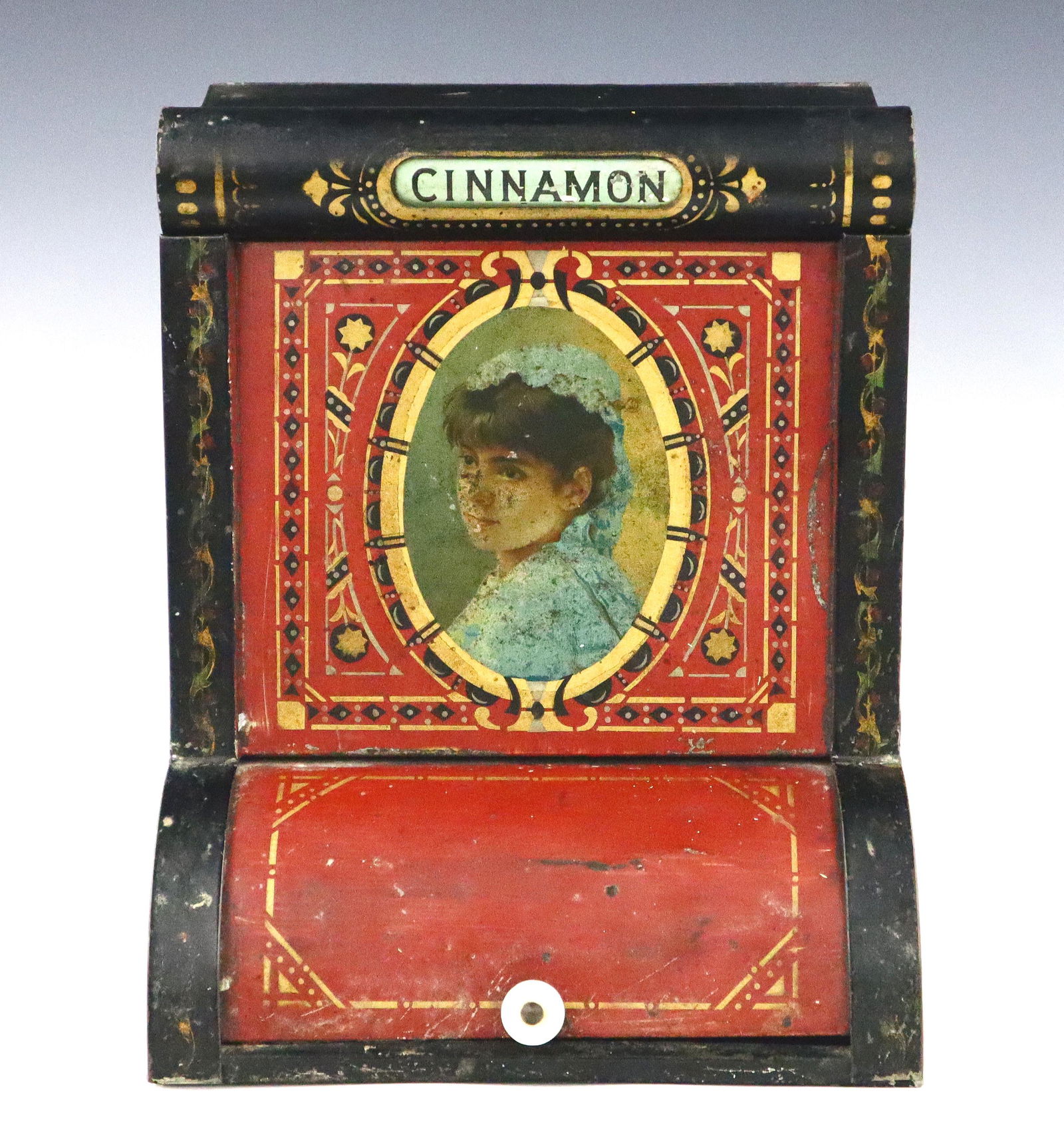 Toleware Country Store Bin (1 of 3)