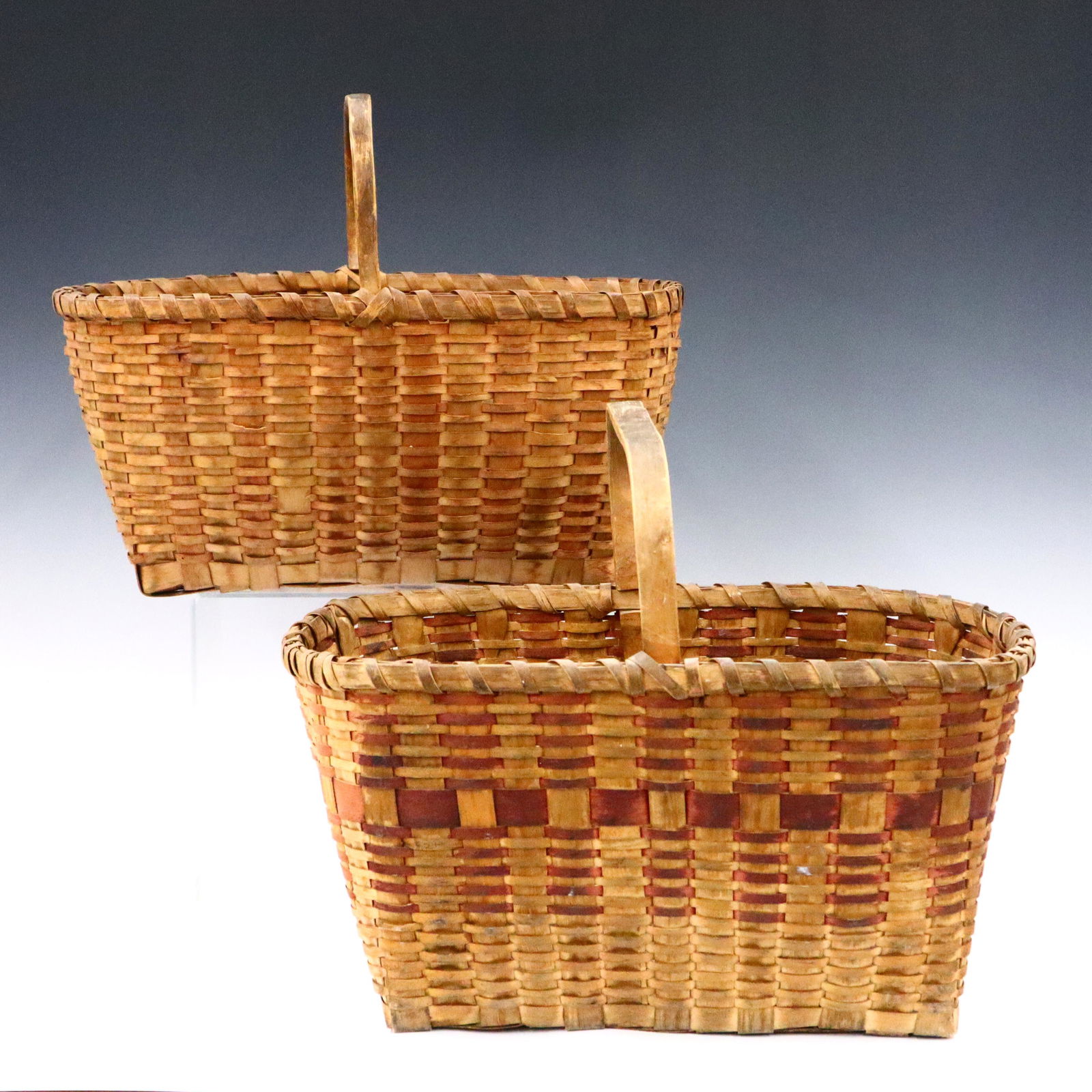 2 Splint Work Gathering Basket (1 of 2)