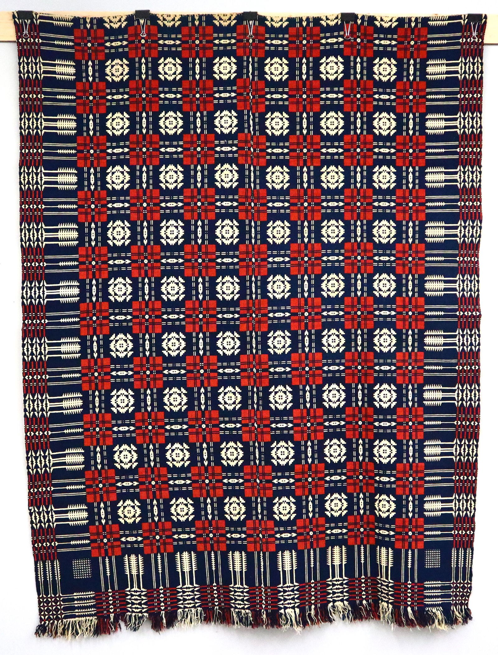 Jacquard Coverlet (1 of 2)