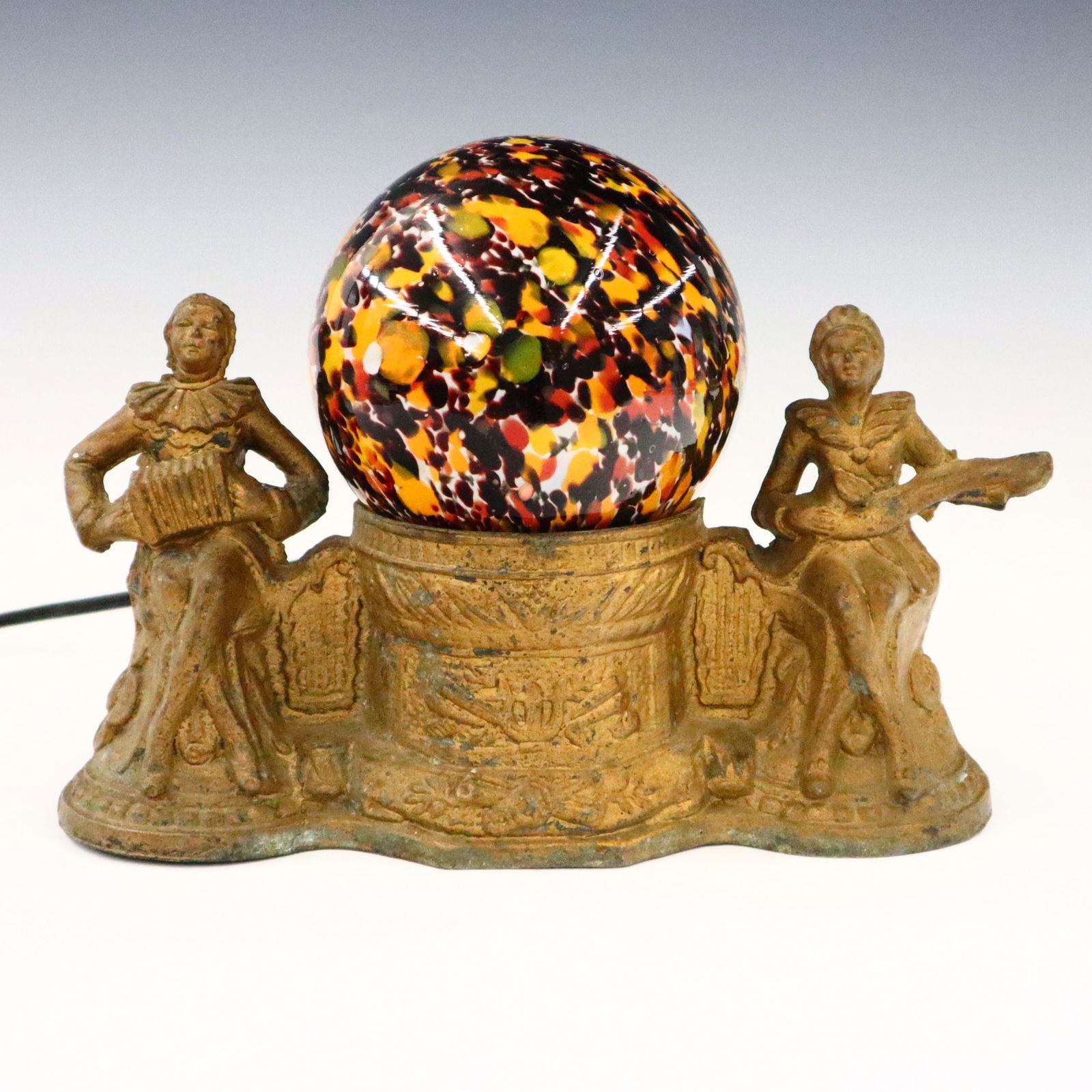 Spelter Figural Lamp (1 of 2)