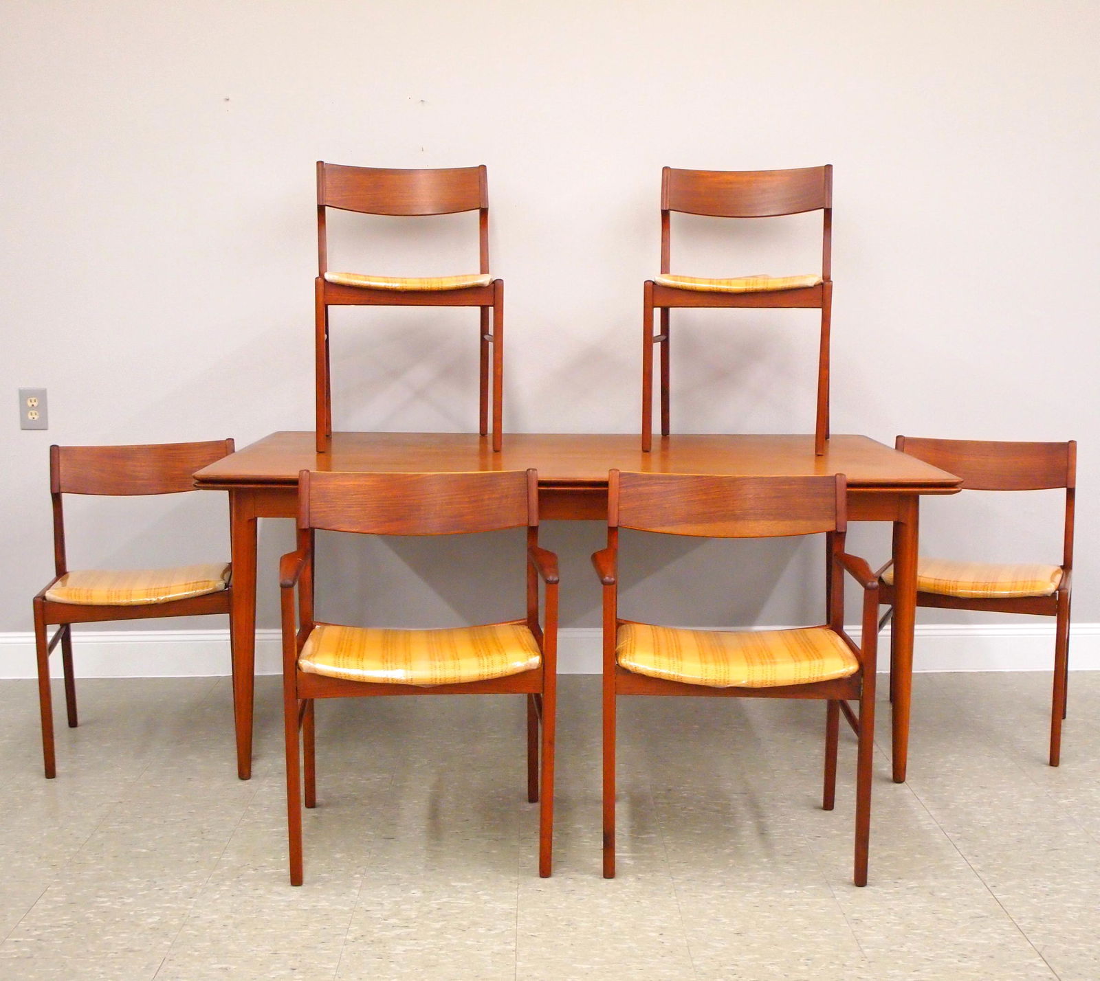 Mid Mod Teak Dining Set (1 of 3)